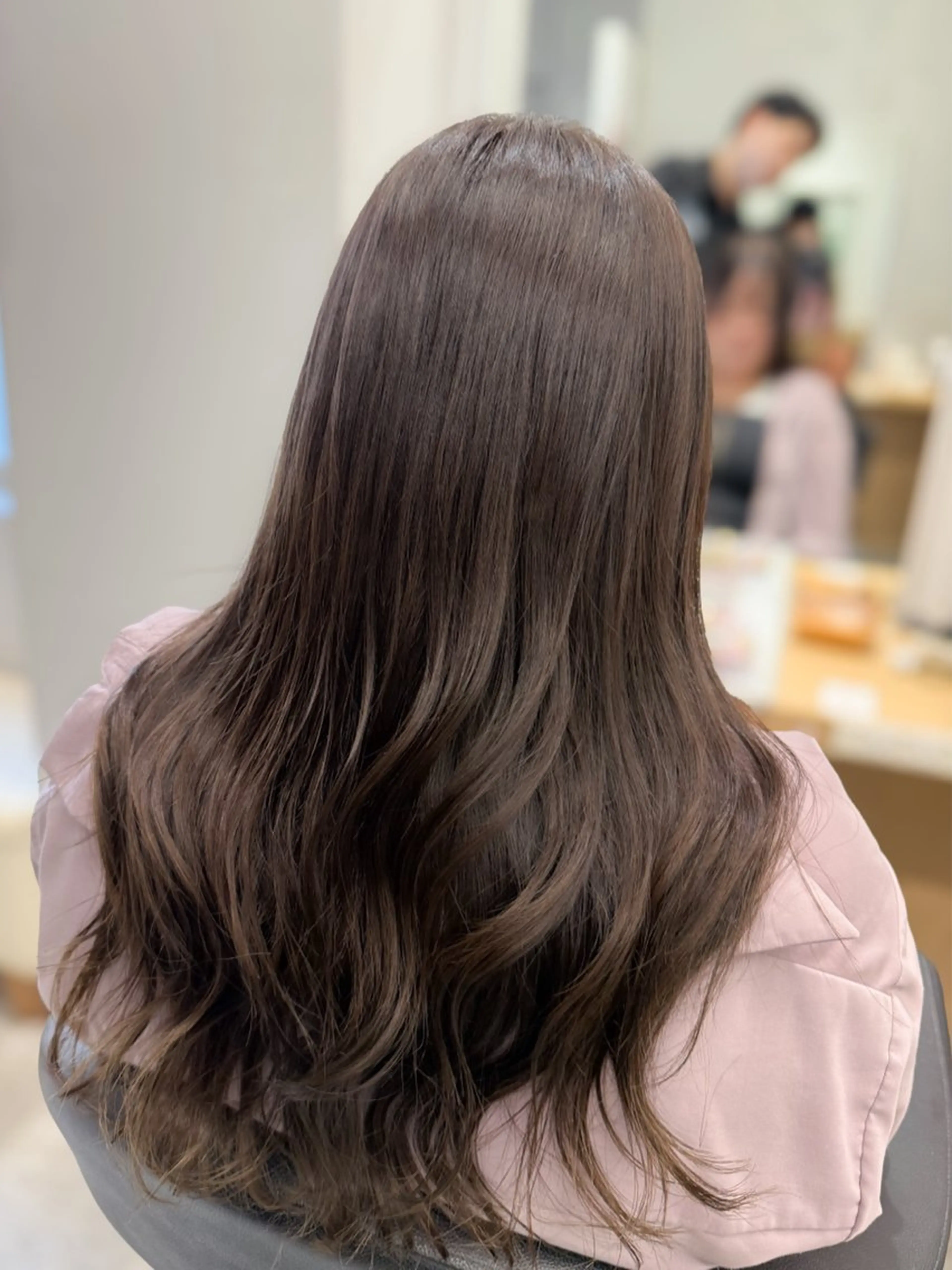 ロング カラー 透明感カラー カット ヘアカラー 雰囲気似合わせ/永田 汰伊智/艶カラー🫧のヘアスタイル