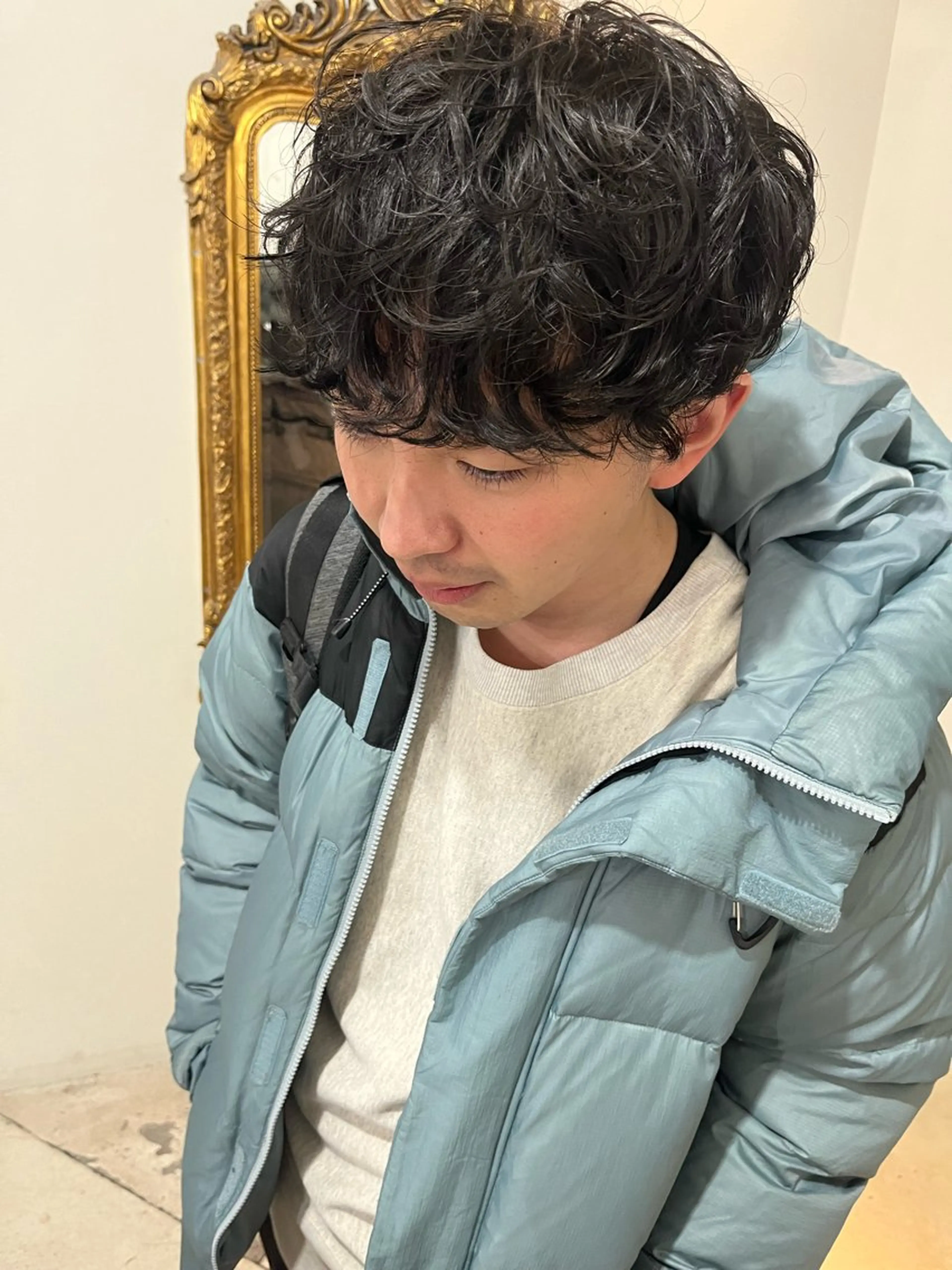 【⚜️men's限定⚜️】骨格調整カット+クイックヘッドスパの写真