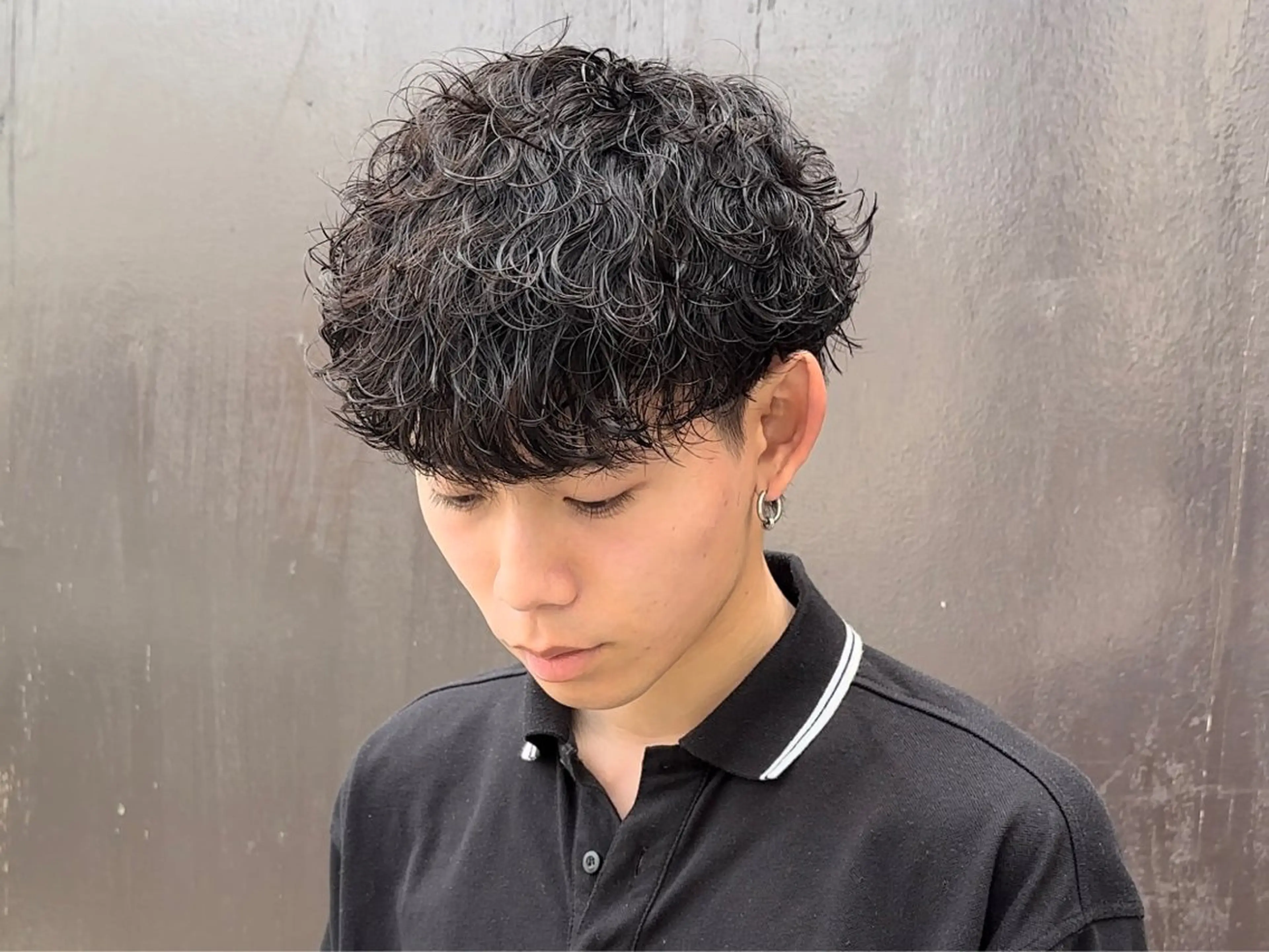 メンズ カット パーマ 🎖️似合わせメンズ パーマ🎖️カネキのヘアスタイル