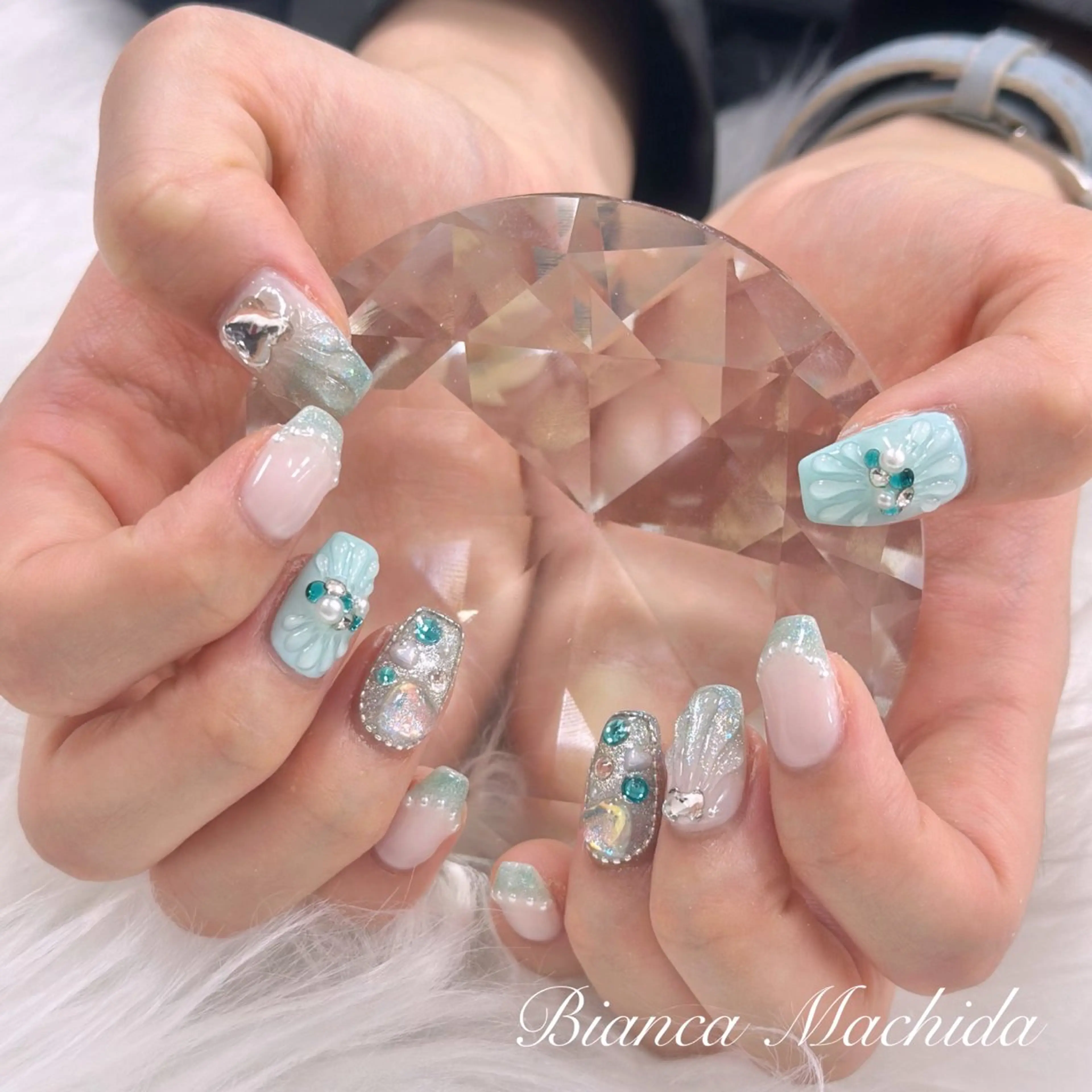 ネイル ハンドネイル Bianca👼🏻 OIKAWAのネイルデザイン