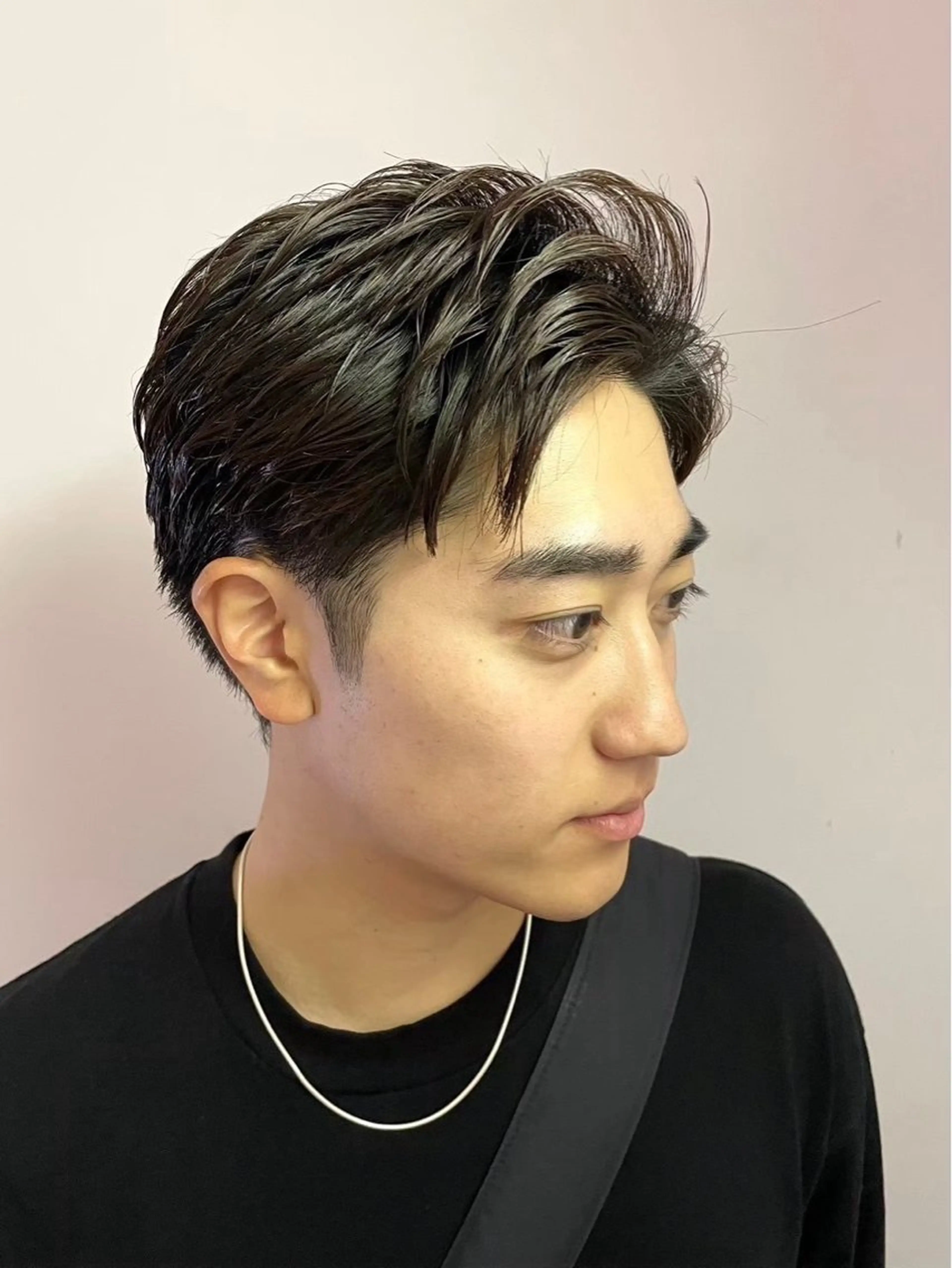 ミディアム まえひら じおんのヘアスタイル