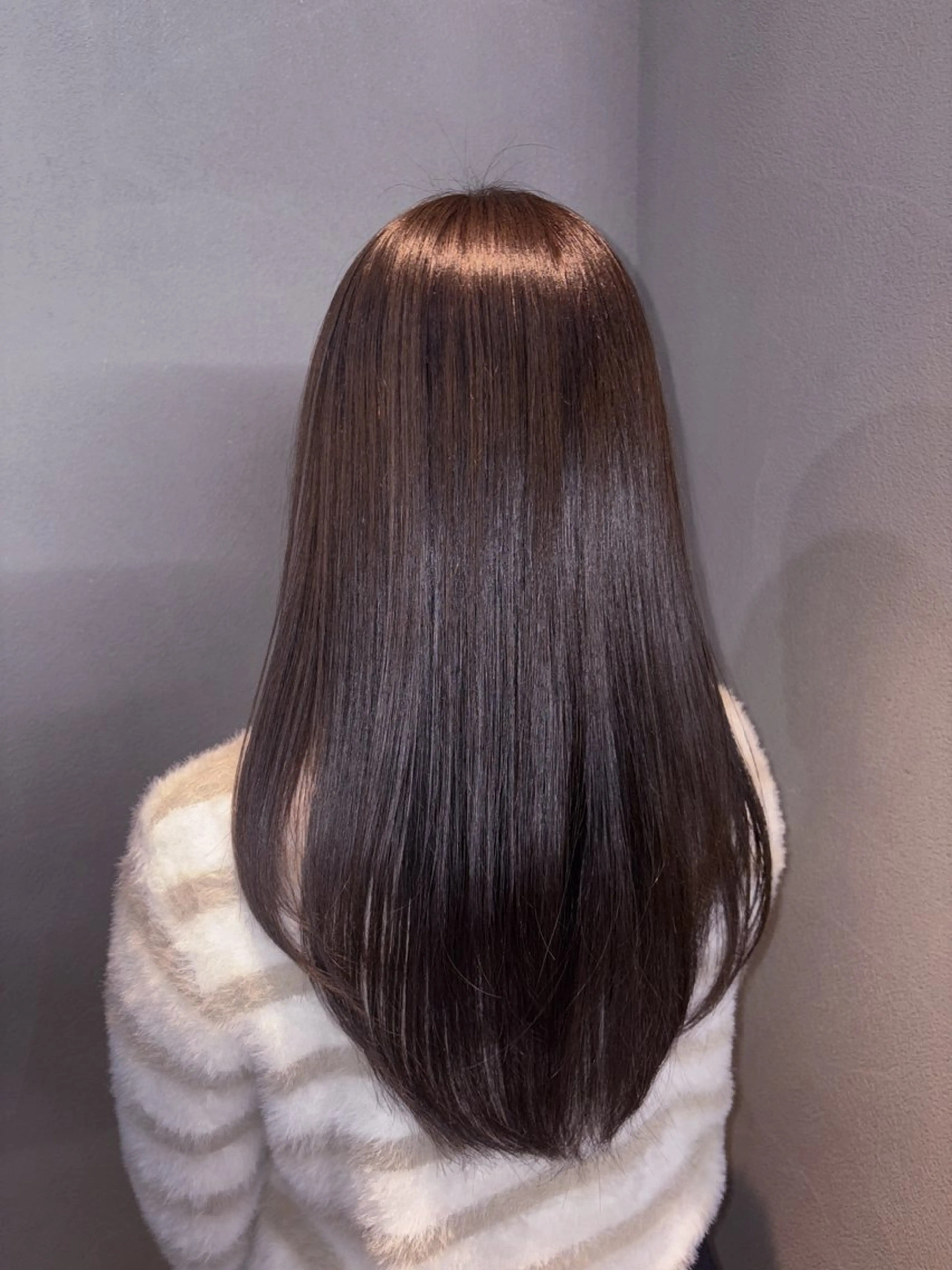 ロング トリートメント ヘアカラー トリートメント THEDOTS所属・淀 小南津のヘアスタイル