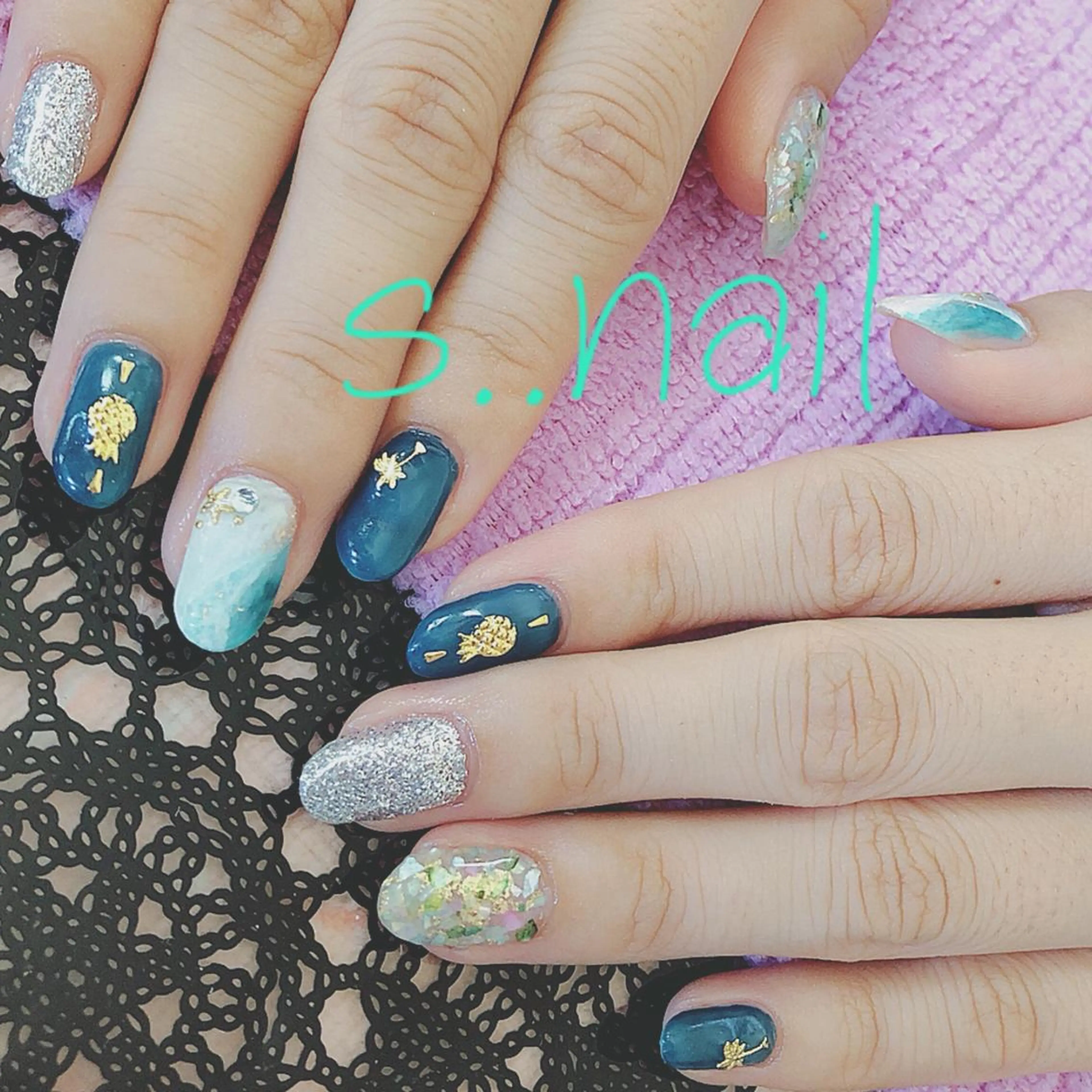 ネイル 夏ネイル ハンドネイル フットネイル s..nail / MORITAのネイルデザイン
