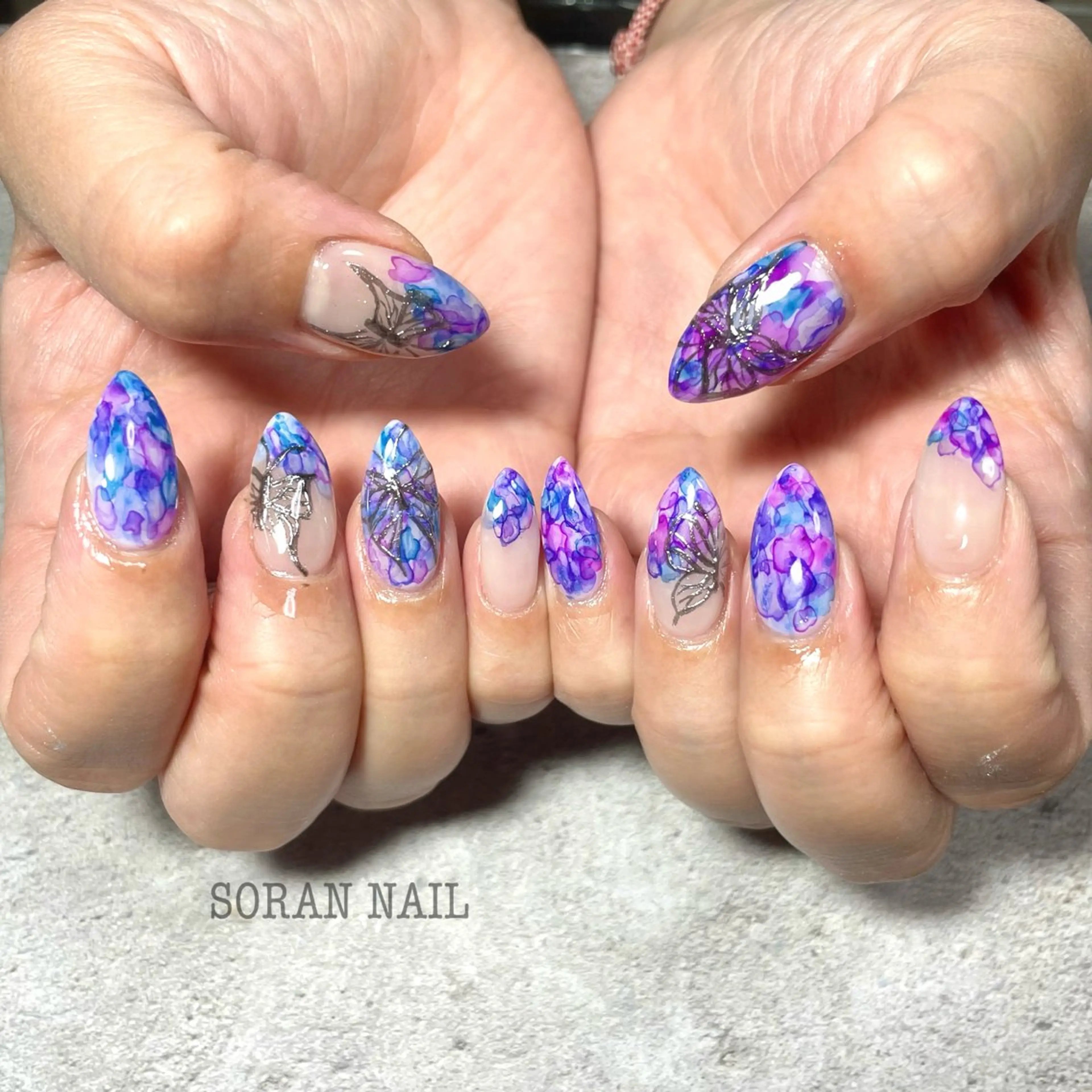 ネイル ハンドネイル soran nailのネイルデザイン