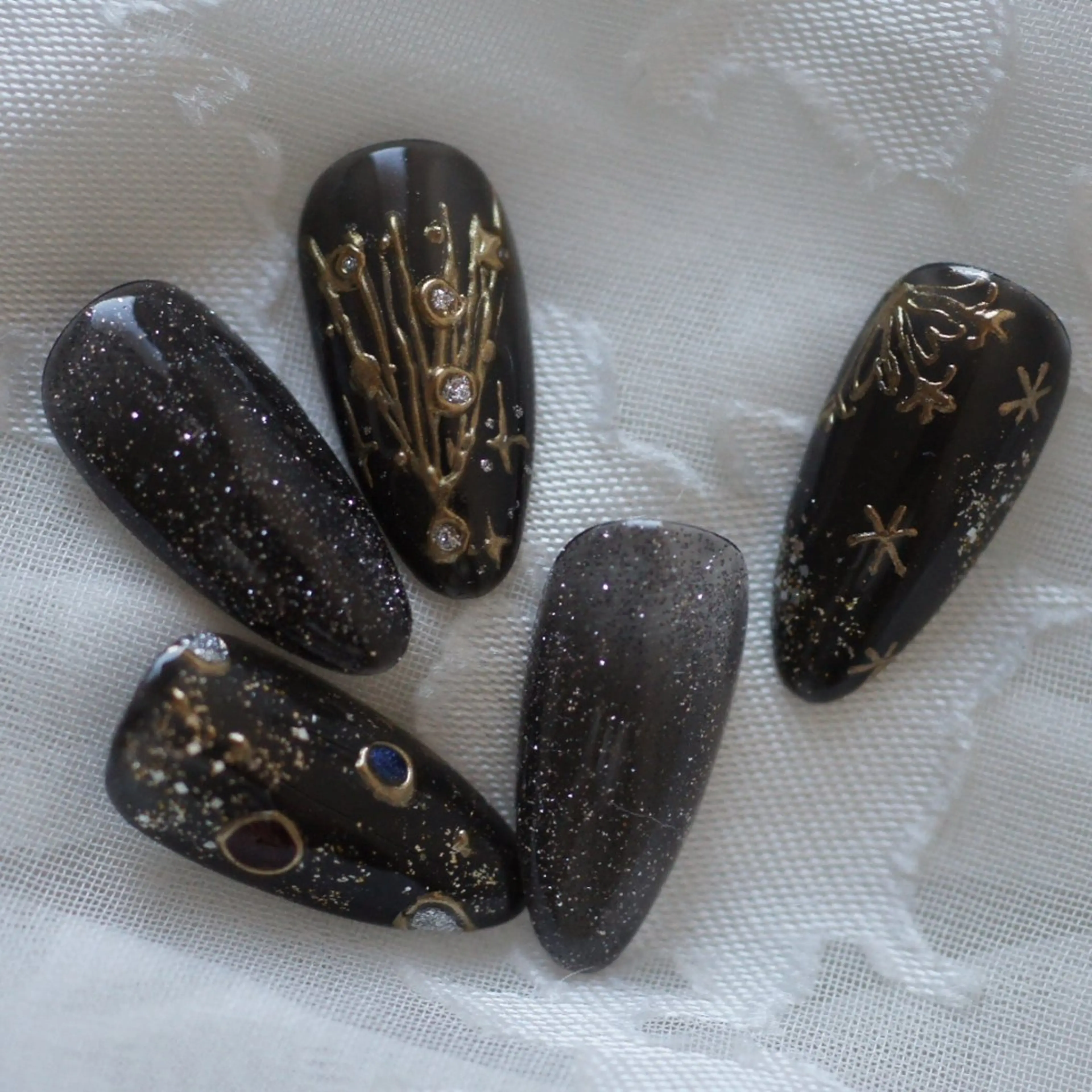 ネイル 冬ネイル クリスマス nails muu まゆのネイルデザイン