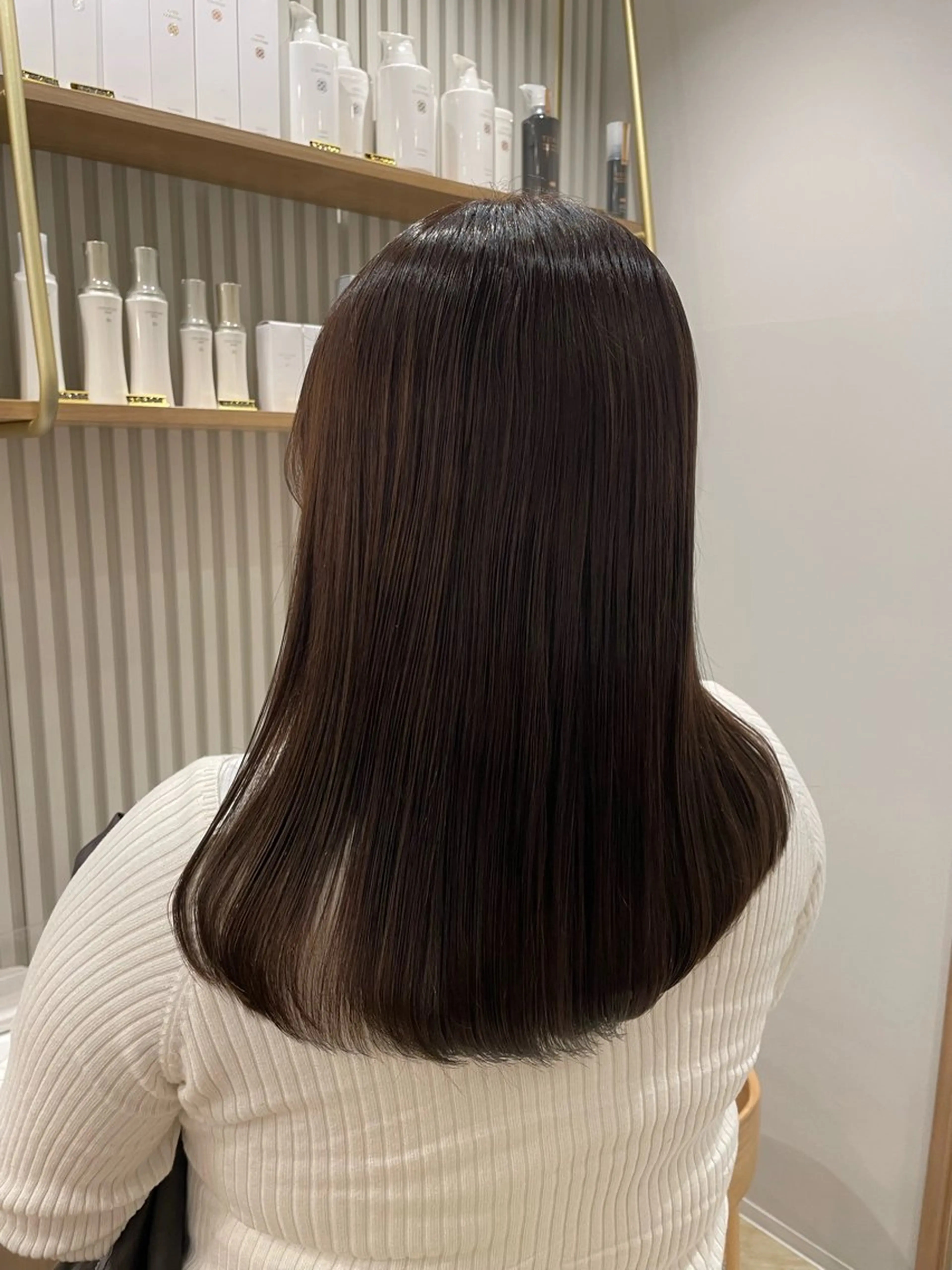 セミロング Jr.stylist 彩乃のヘアスタイル