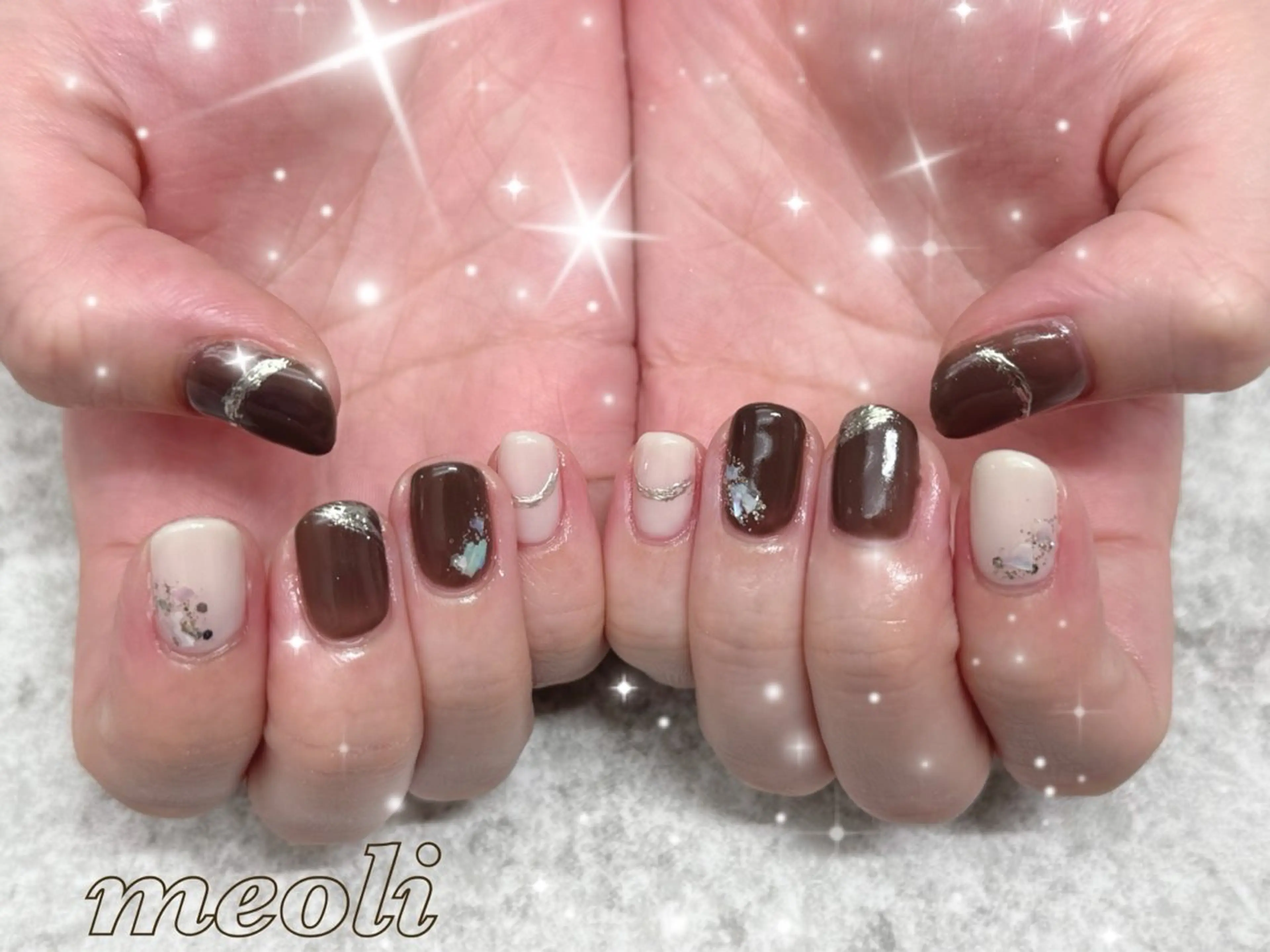 ネイル ハンドネイル nail salon meoli ヒトミのネイルデザイン