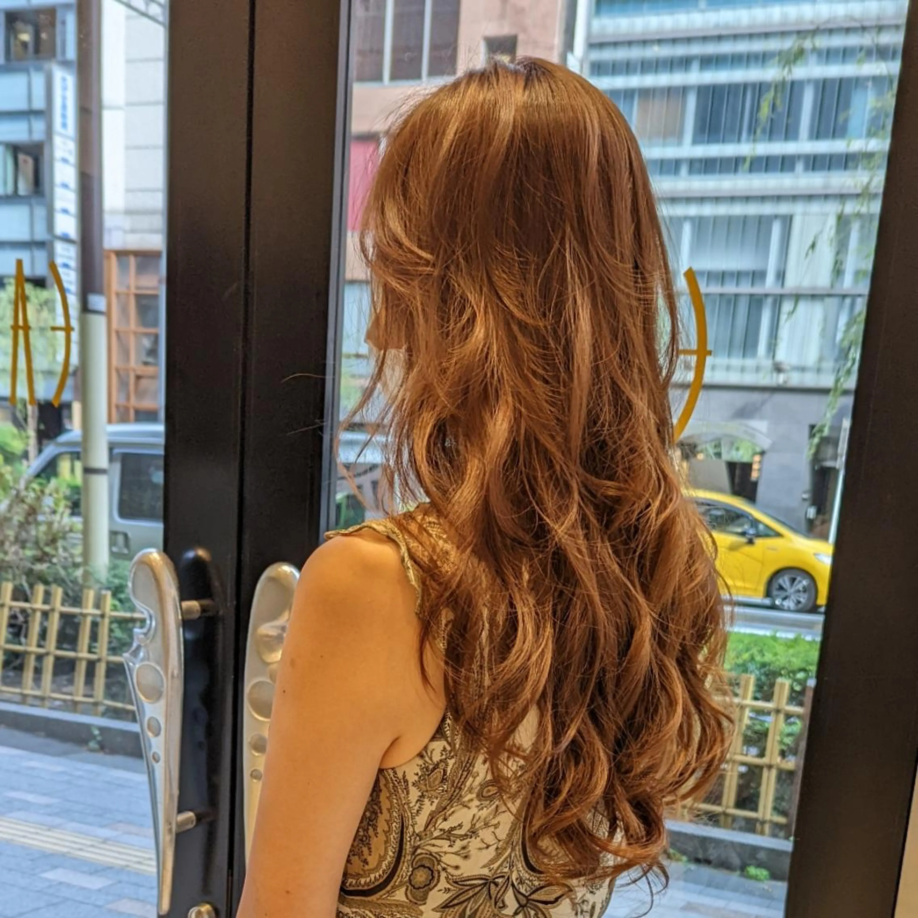 ロング カラー ヘアアレンジ ハイライトカラー ハイライト ヘアセット  知念　香トータル ビューティー🌷のヘアスタイル