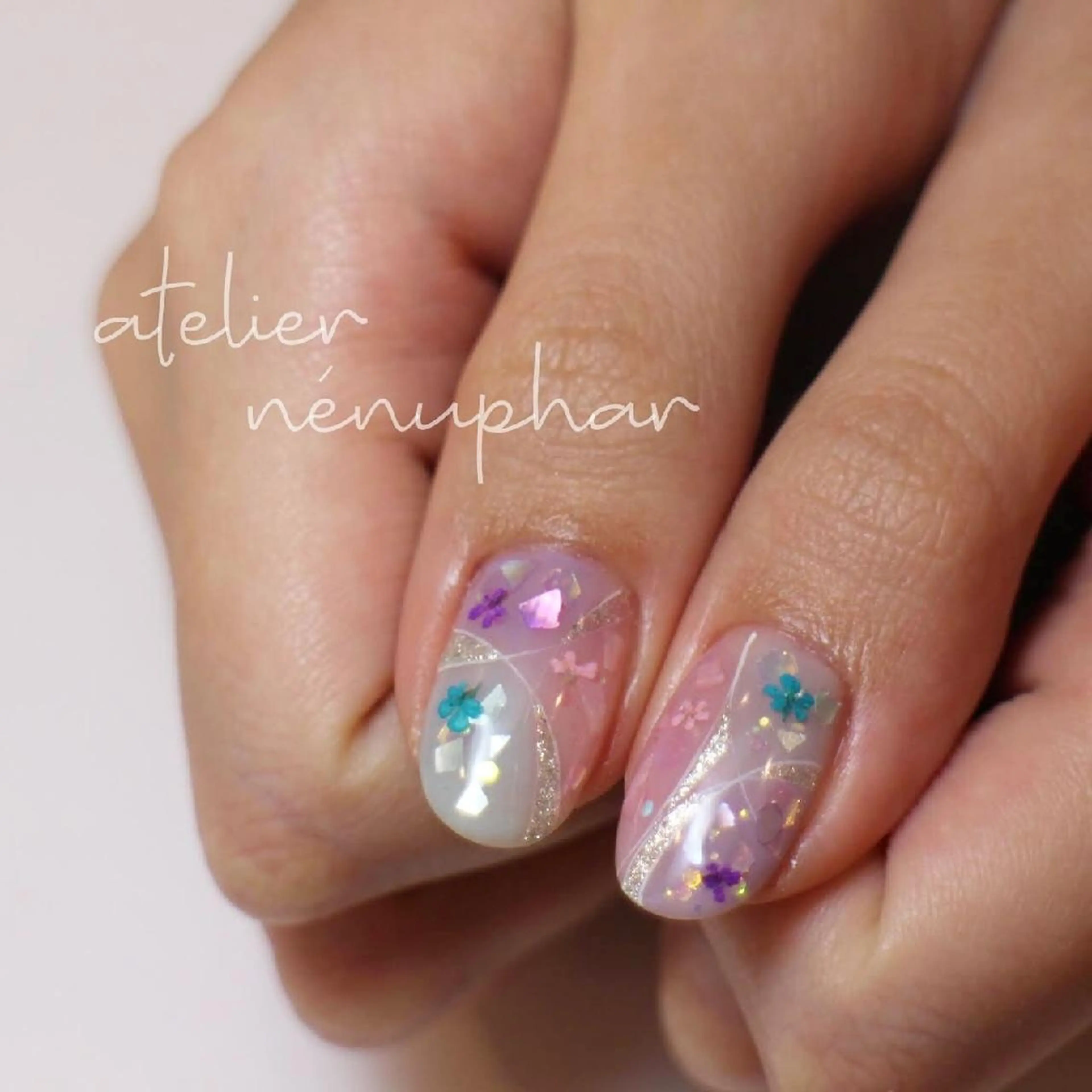 ネイル L’atelier Nenuphar所属・nénuphar misaのネイルデザイン