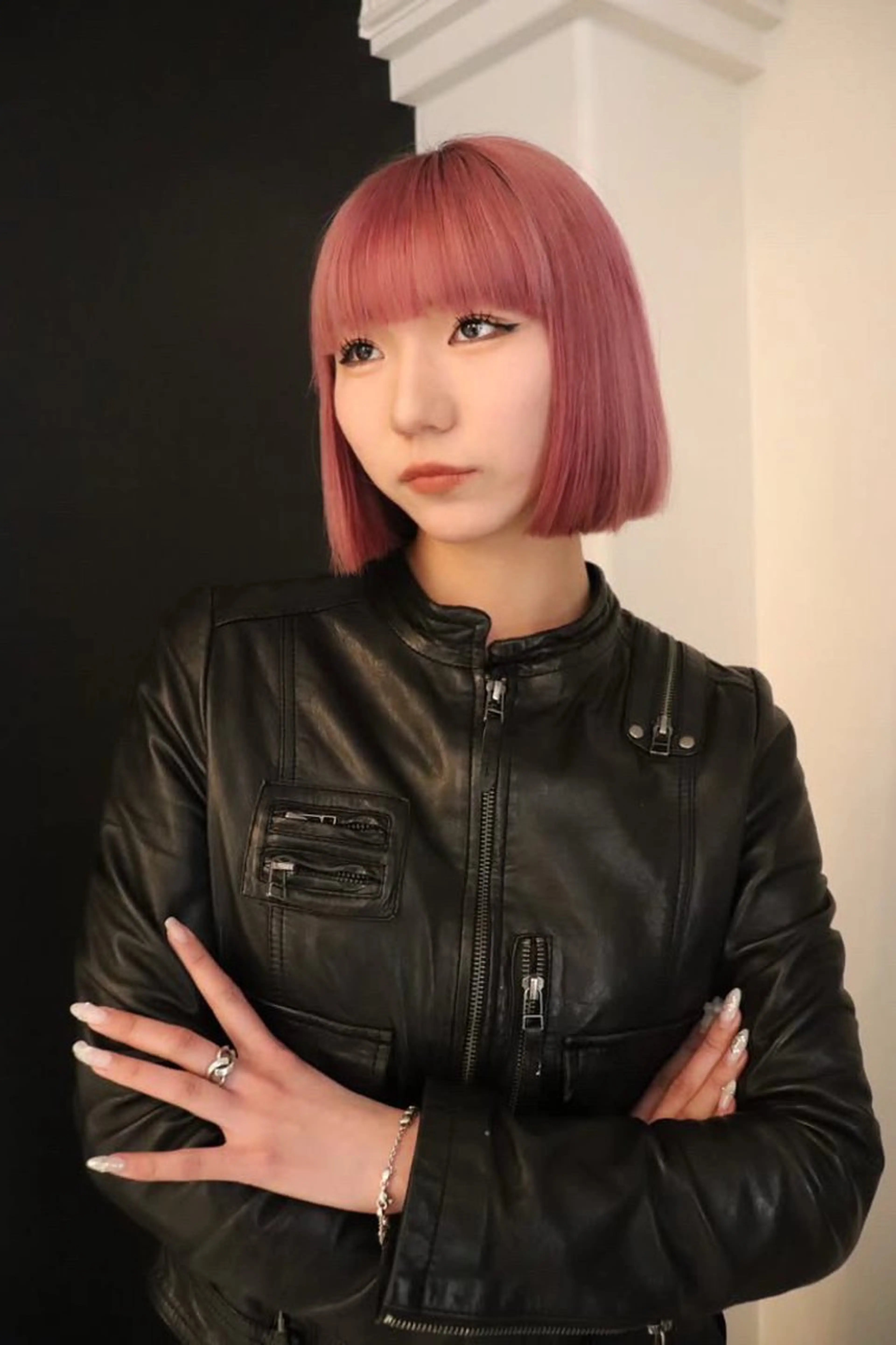 ミディアム カラー ヘアアレンジ ヘアカラー @kyoniyy KYONIのヘアスタイル