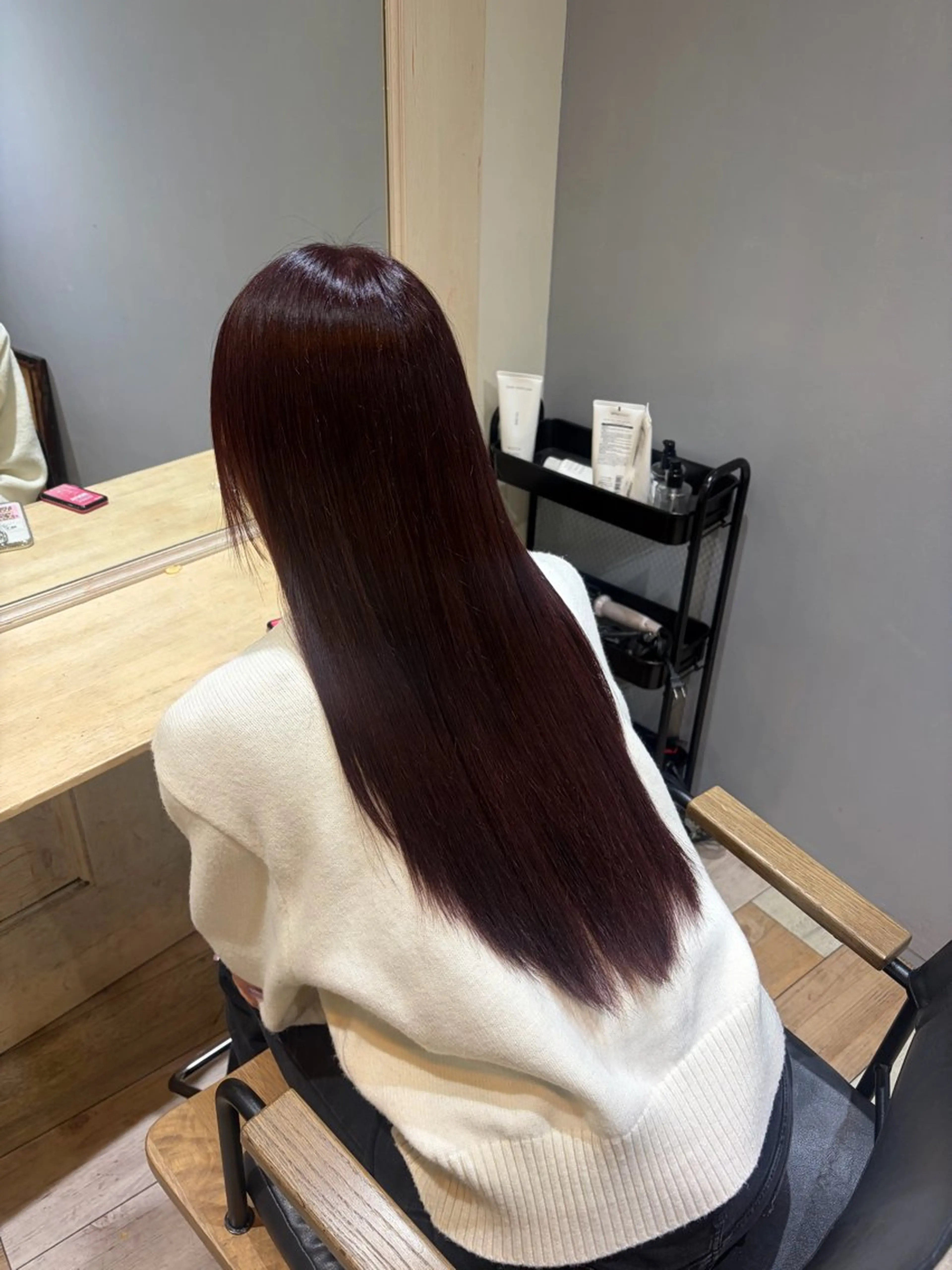 ロング ヘアカラー 💜🦋 COCONA🦋💜のヘアスタイル