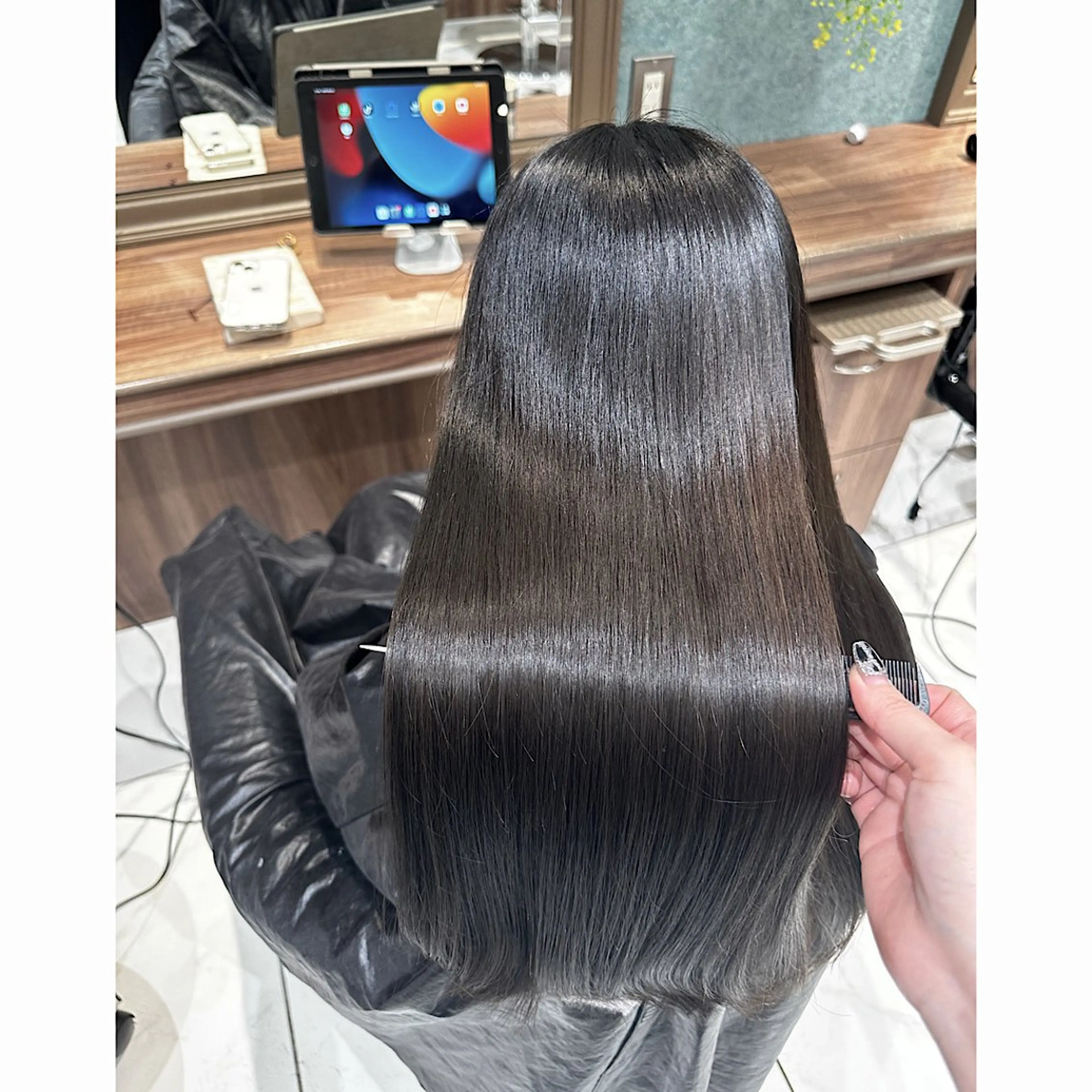 ミディアム カラー カット ヘアカラー ラフィス池袋所属・✨本格的韓国スタイル 特化✨ﾊﾙｶ✨️のヘアスタイル