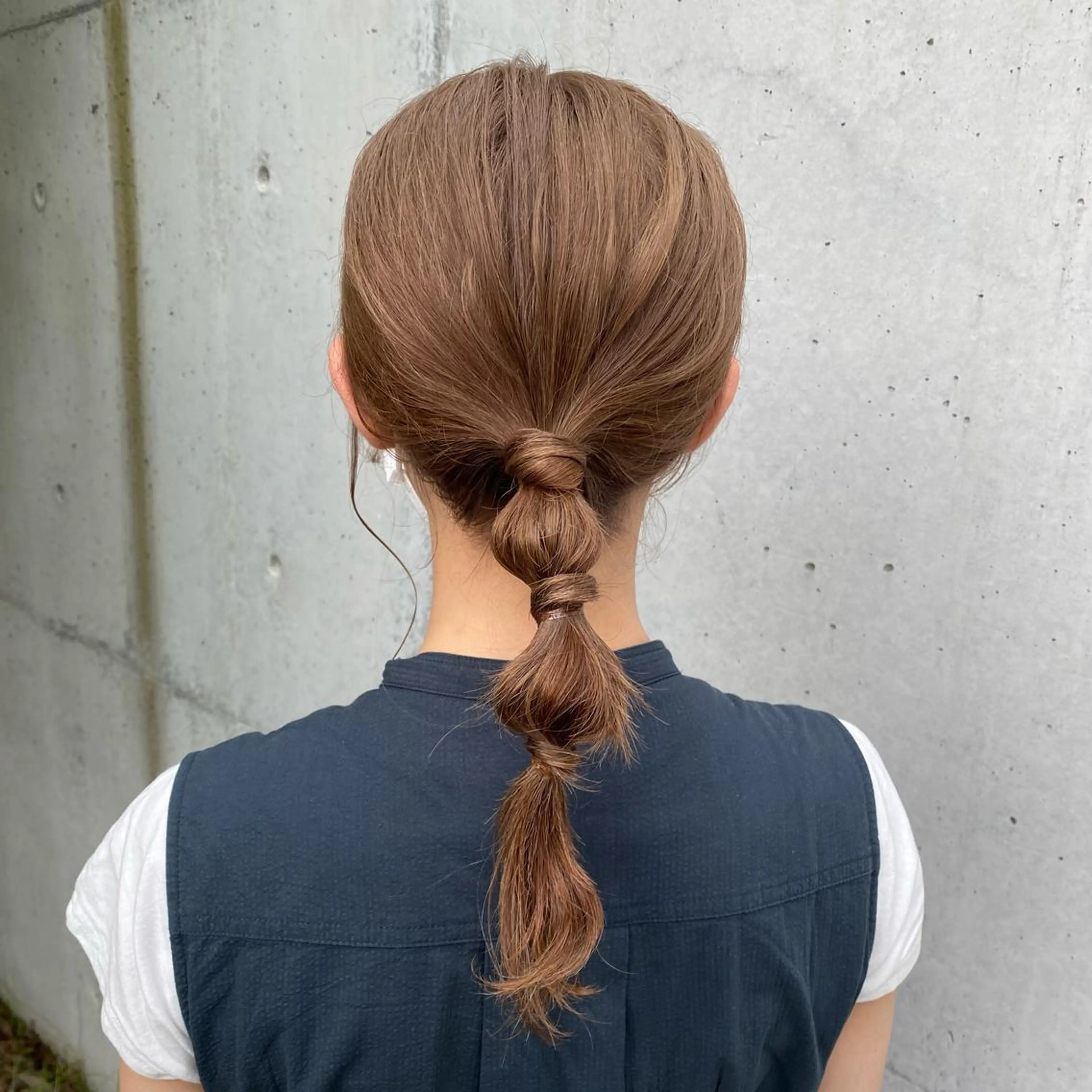 ミディアム カラー chill松山所属・フリーランス美容師 MIZUKIのヘアスタイル