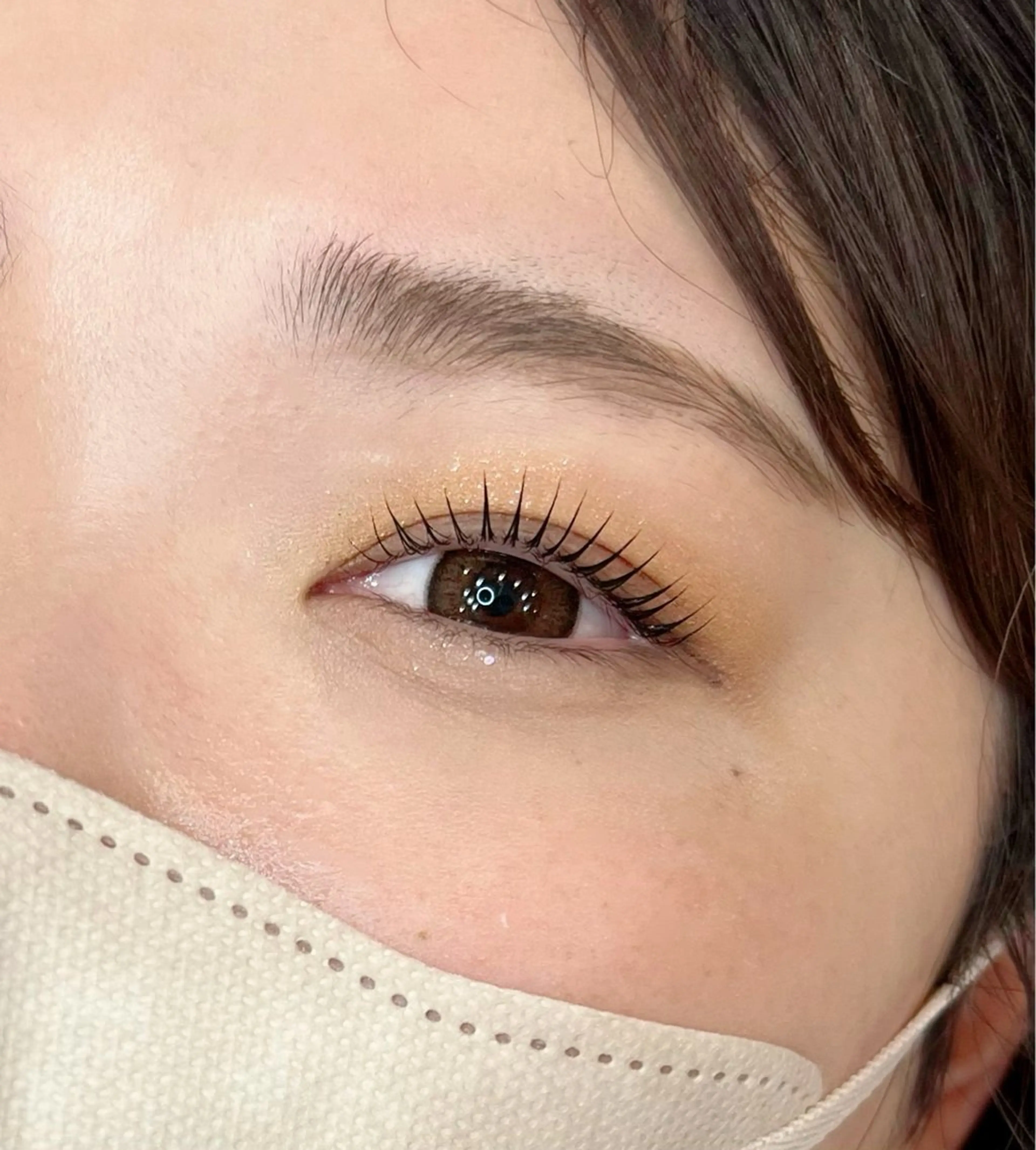 マツエク・マツパ パリジェンヌラッシュリフト labelta 北千住のマツエク・マツパデザイン