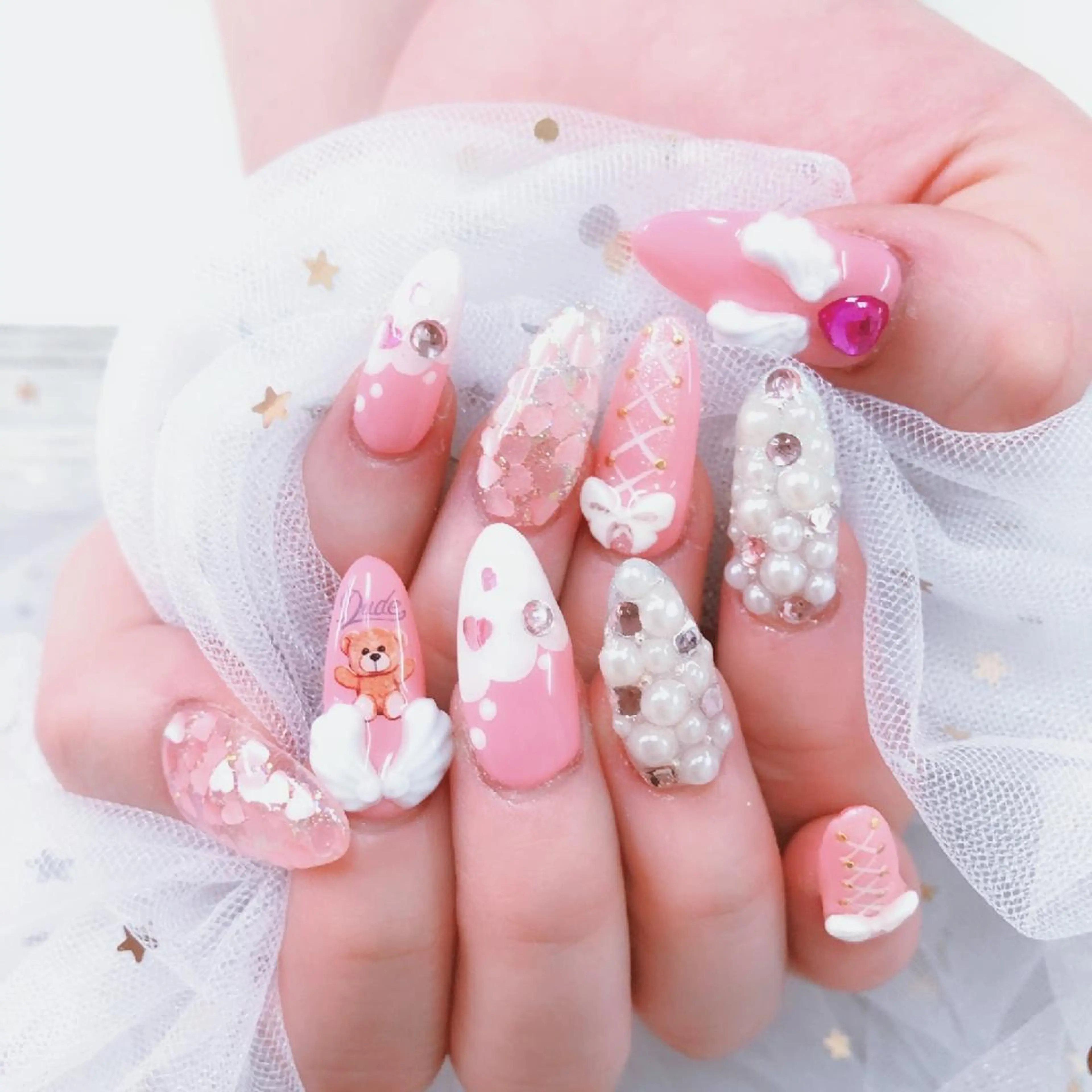 ネイル ハンドネイル Melody Nail所属・Melody  3D/スカルプ専門店のネイルデザイン