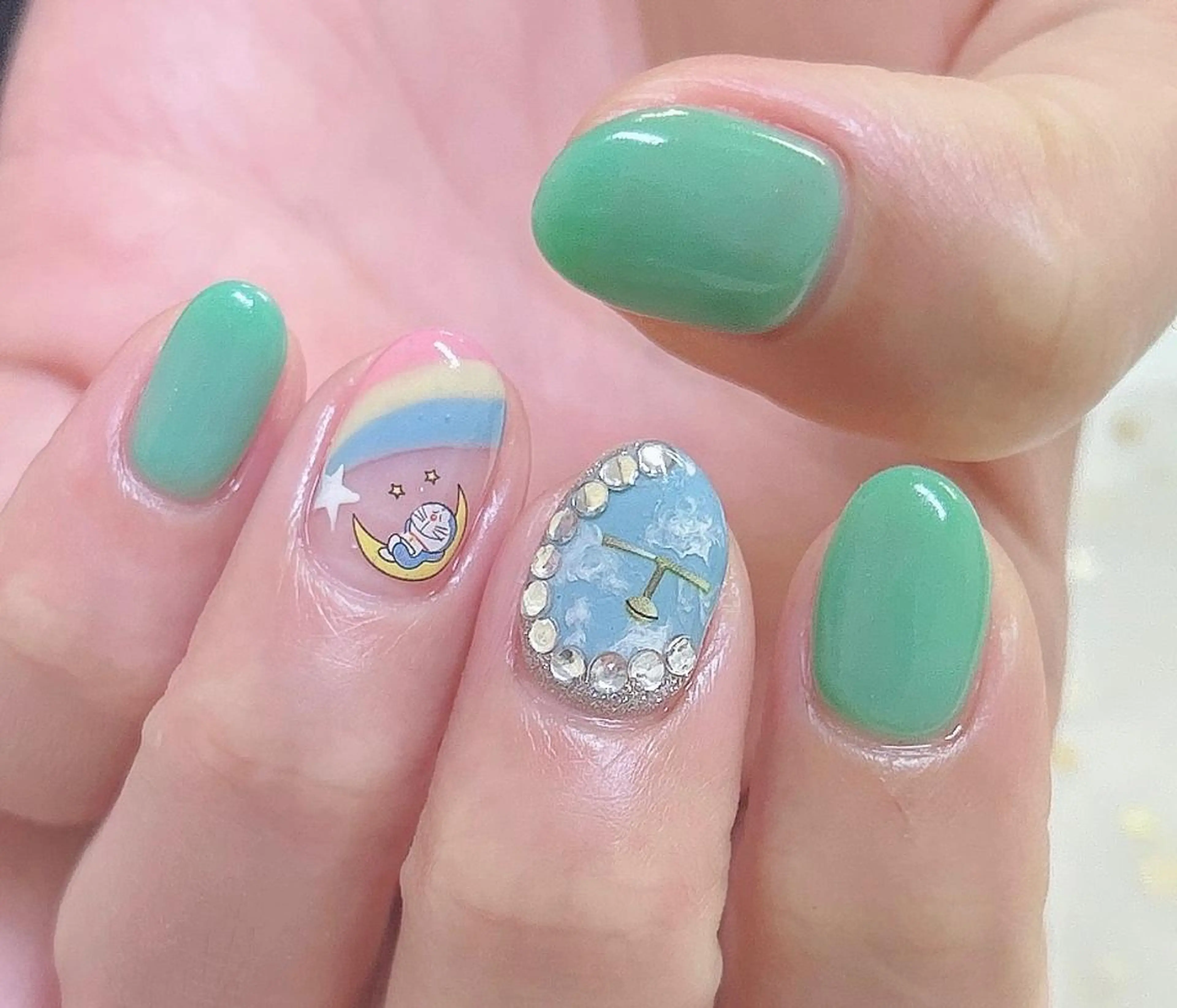 ネイル ハンドネイル 上福岡 らんらんのネイルデザイン