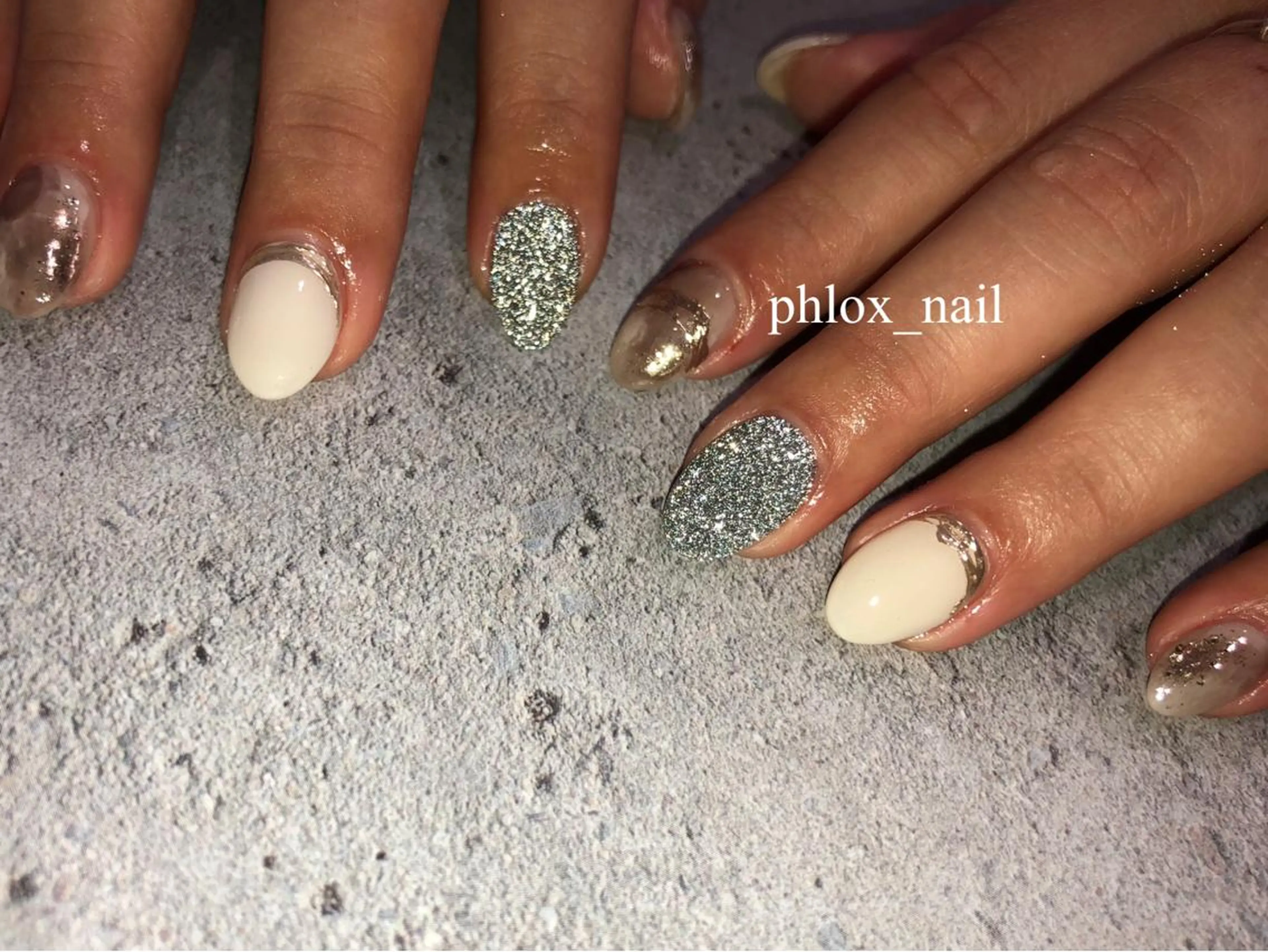 ネイル s/w ＿shokoのネイルデザイン