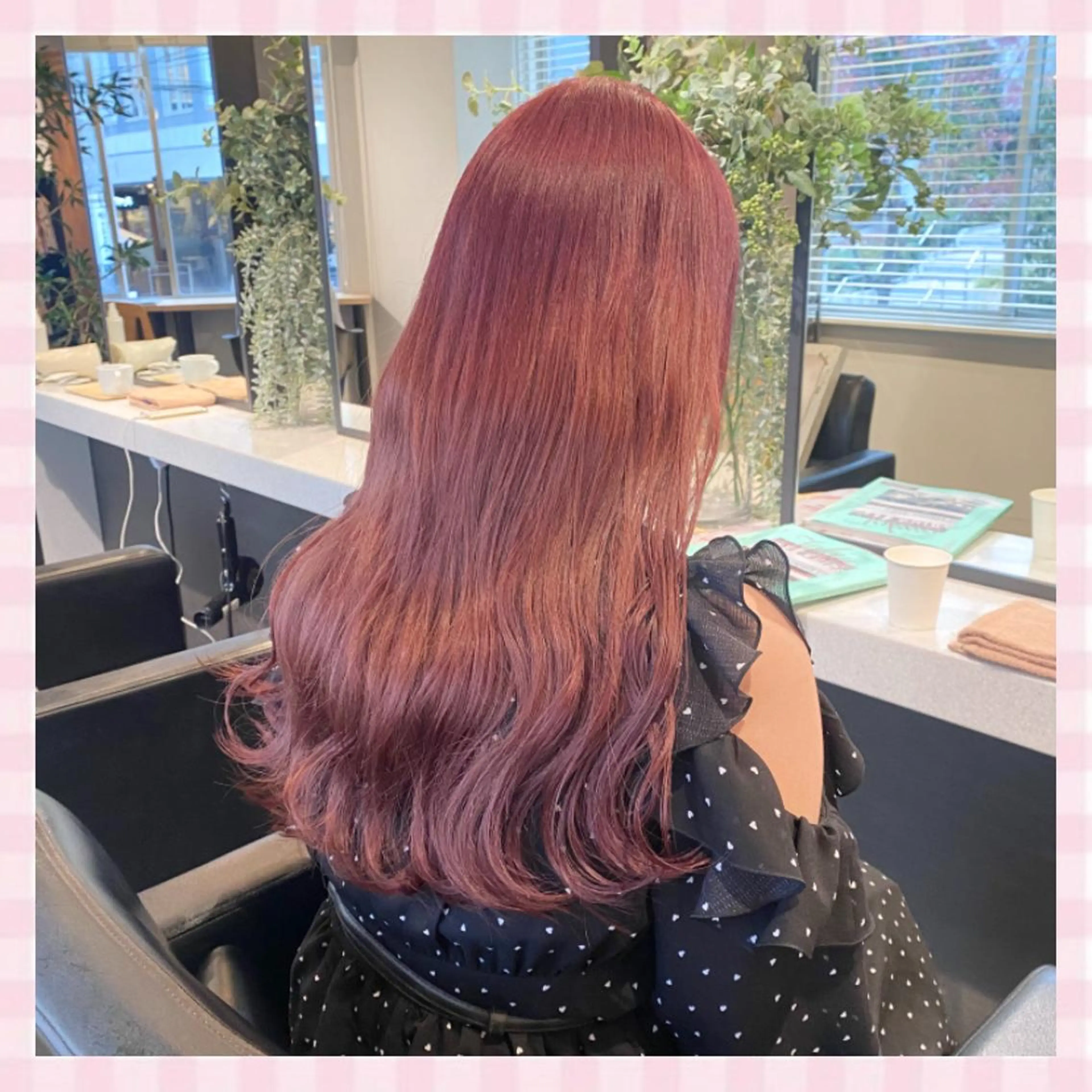 ロング カラー 💗ガーリーヘア🎀 saki💗のヘアスタイル