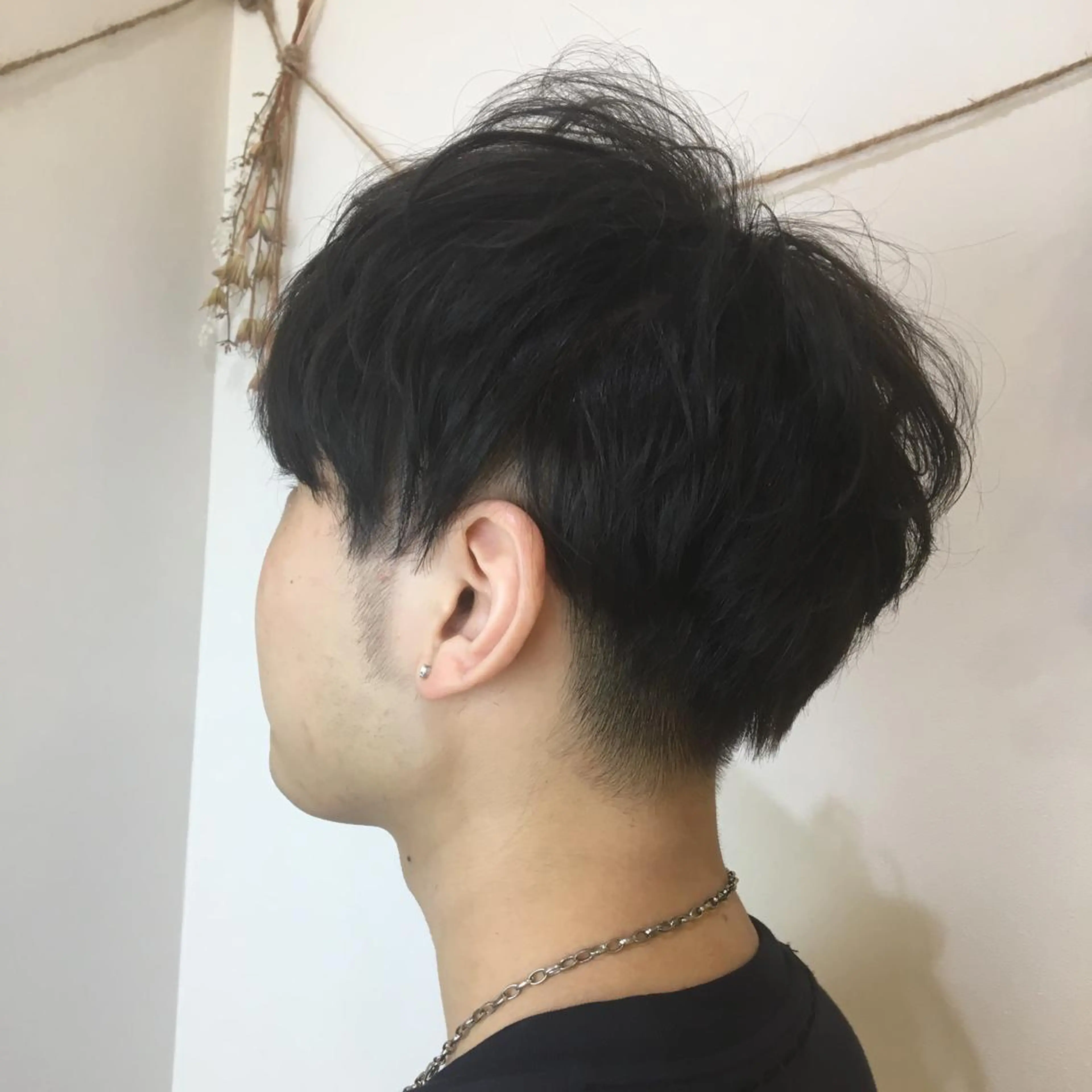 ショート カット パーマ トリートメント 髪質改善 頭身浴/ 中田のヘアスタイル