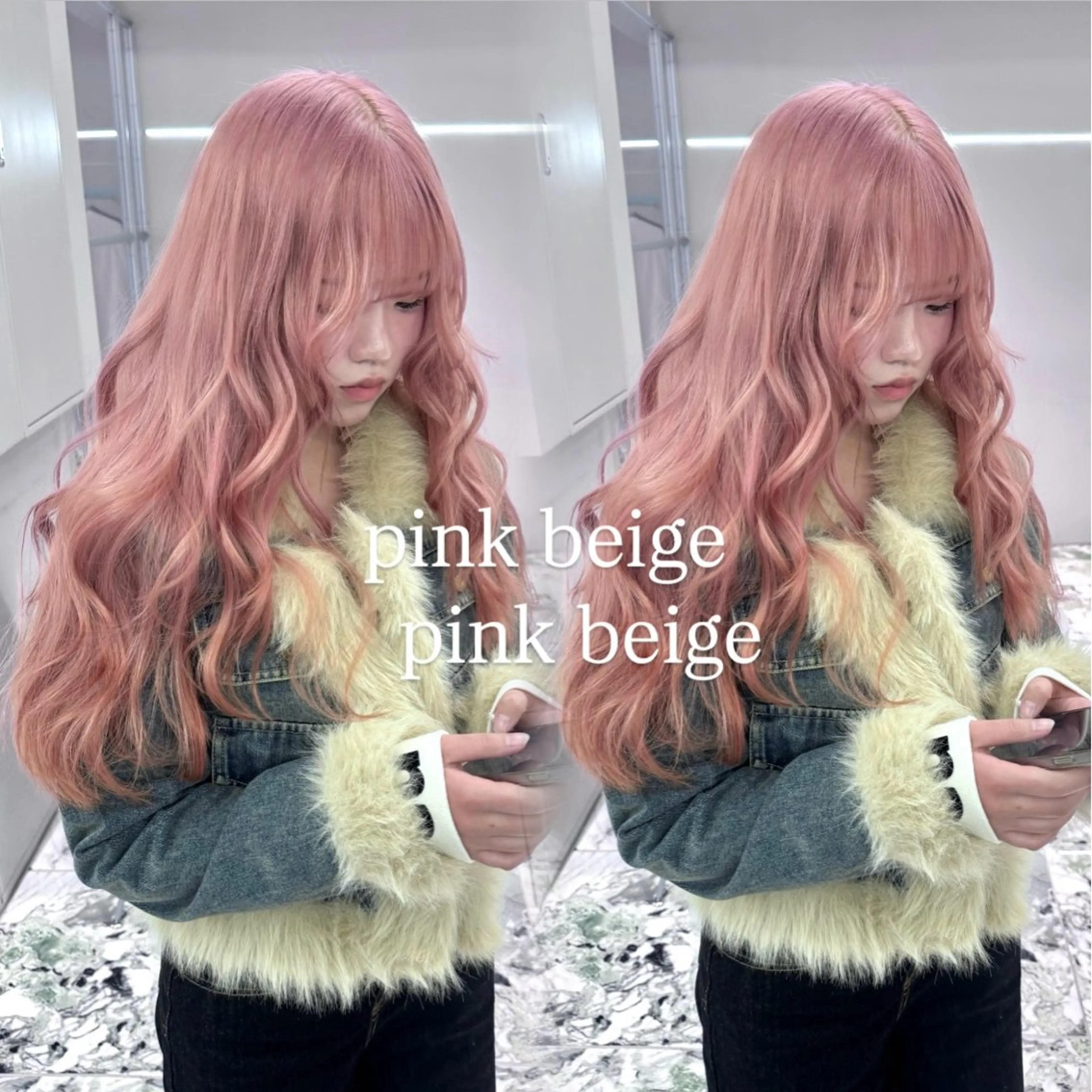 ロング カラー GEM/ハイトーン /名駅/kanaeのヘアスタイル