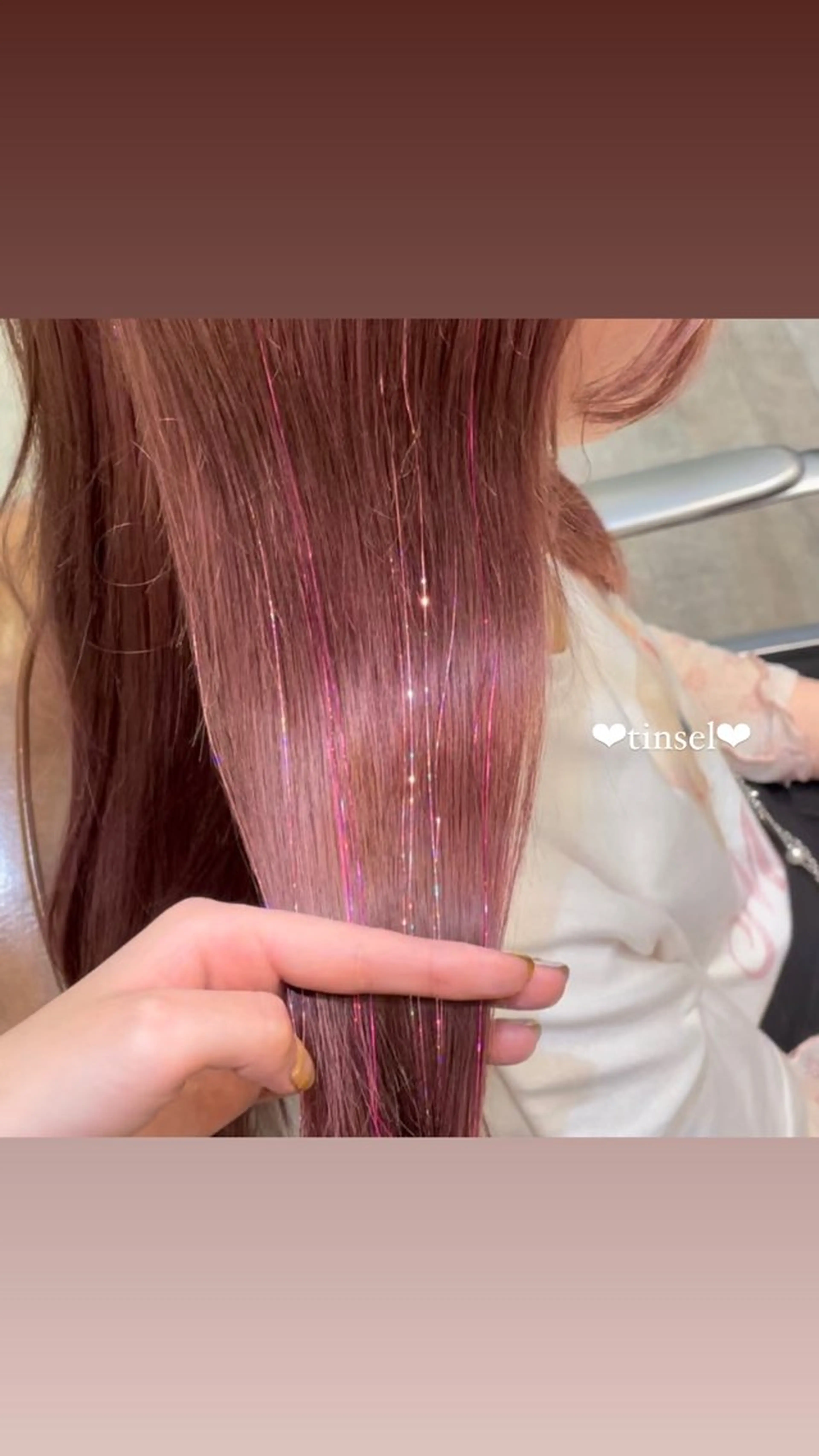 【キラキラティンセル】ライブ前におすすめ✨の写真