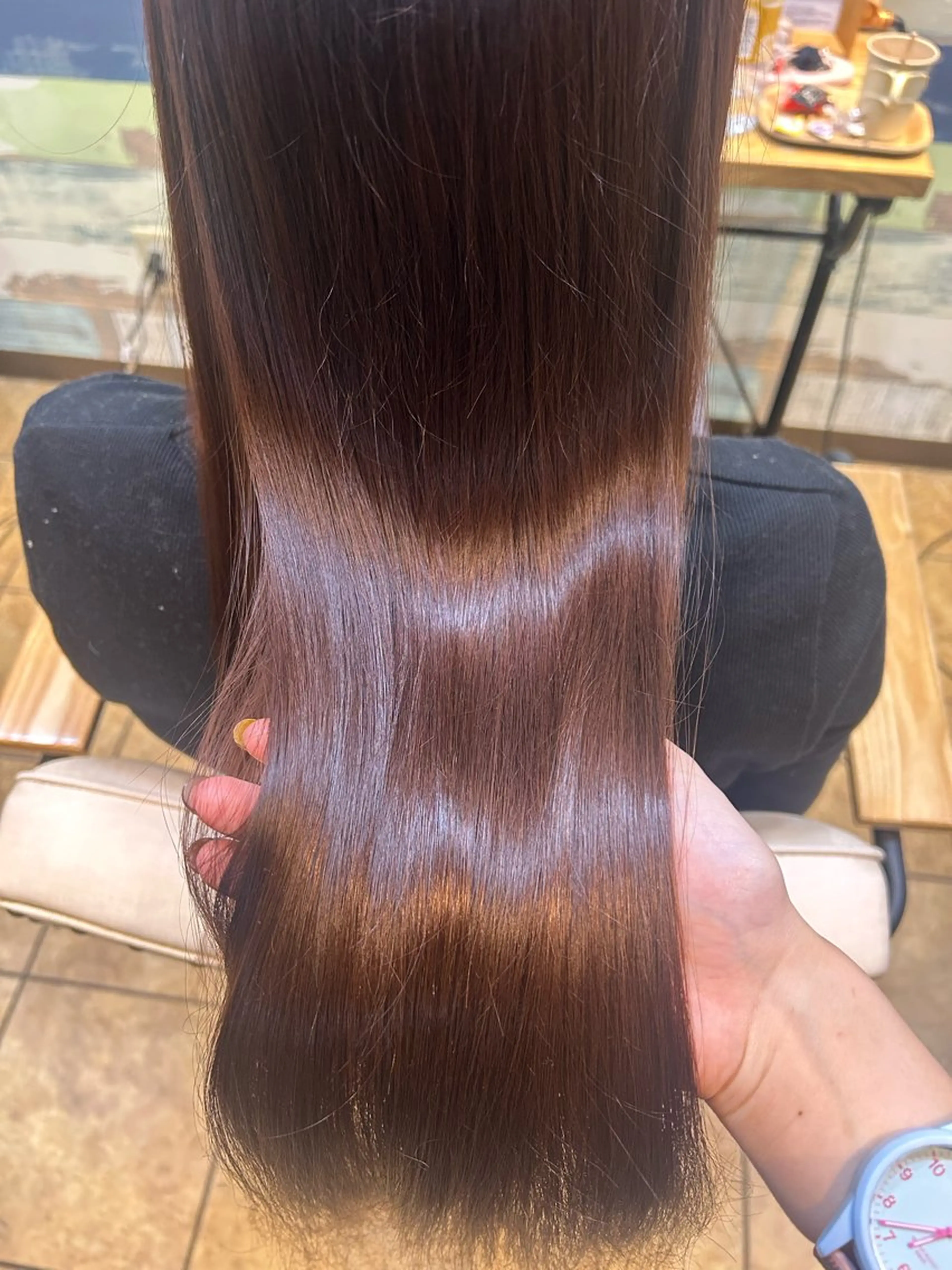 🥀ロング限定🥀カット✂️+縮毛矯正🫧⚠️ミルボンID登録必須⚠️の写真