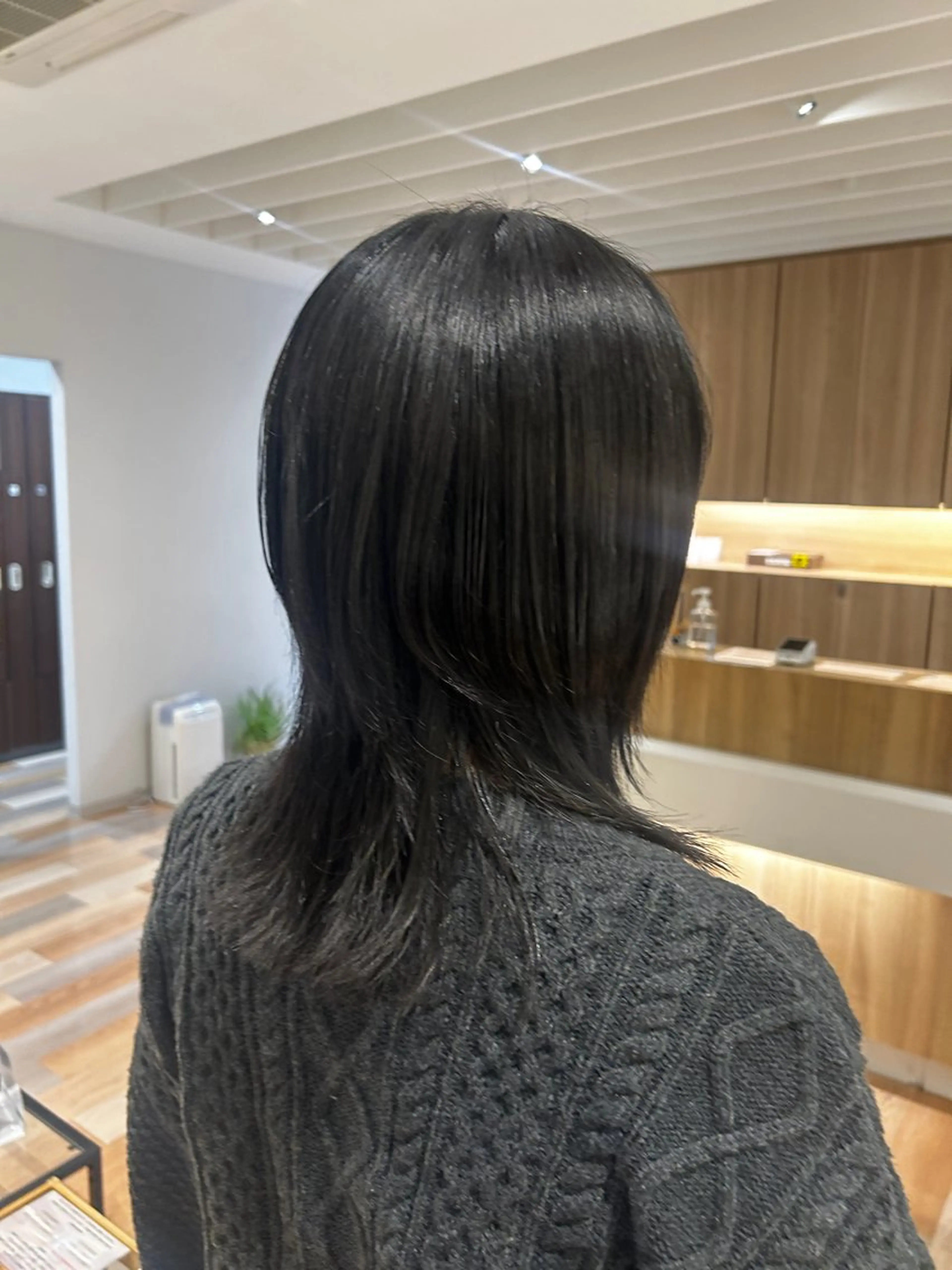ミディアム 田中 翔子のヘアスタイル
