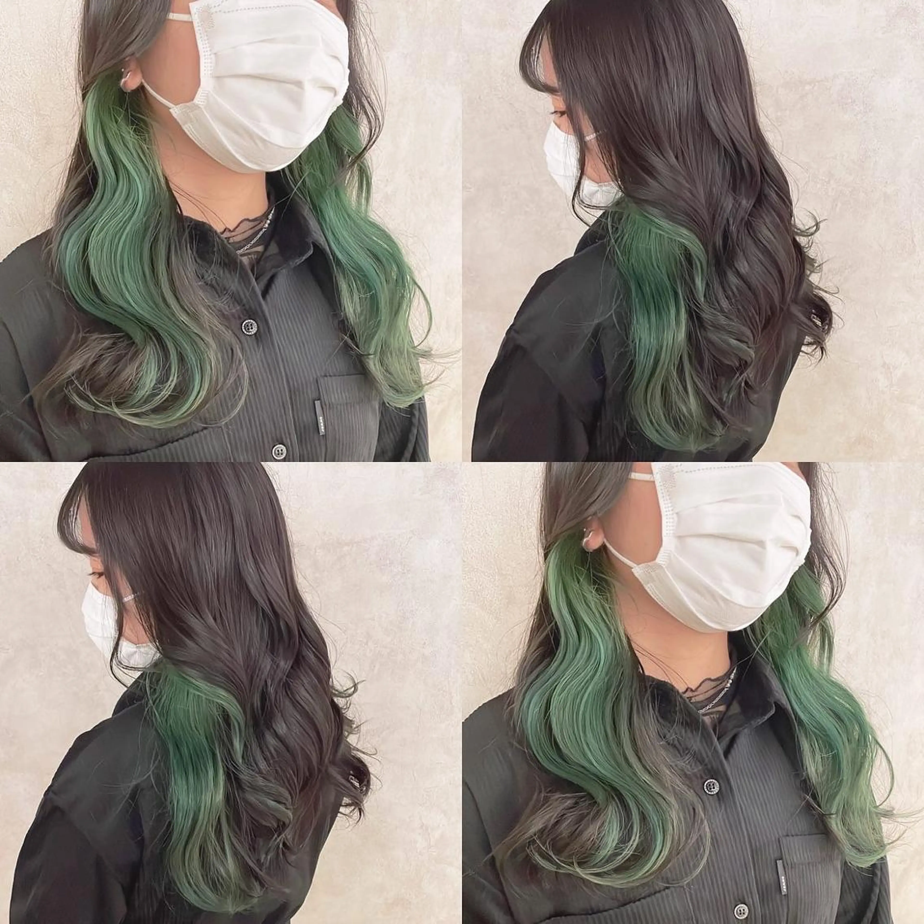 カラー ブリーチ ヘアカラー トリートメント 渋谷:インナーカラー ／🍒エリカ🍒のヘアスタイル