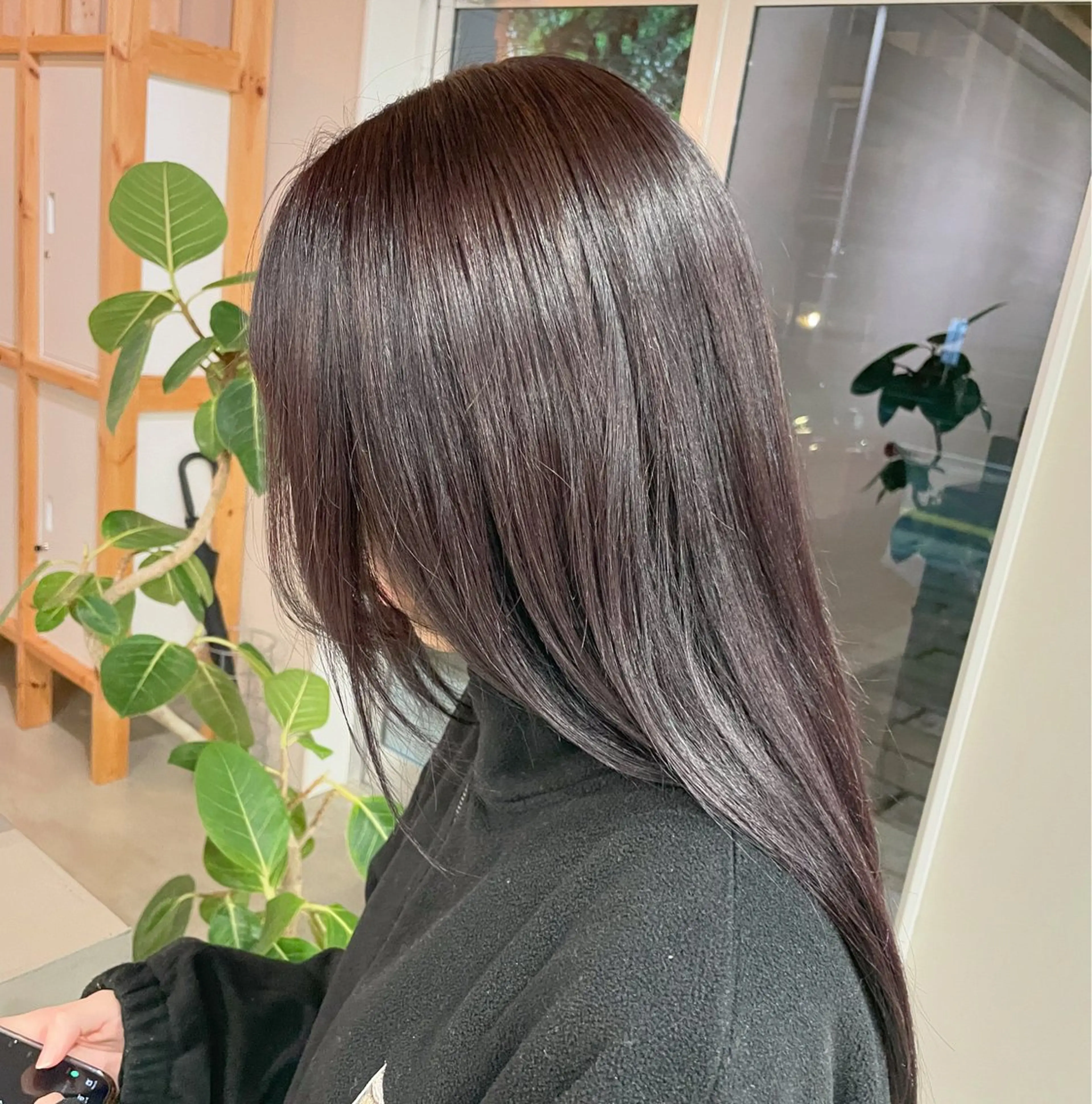 ロング カラー ヘアアレンジ 透明感カラー ラベンダーカラー hair terrace M所属・郡山/透明感カラー /馬場アンドレアのヘアスタイル