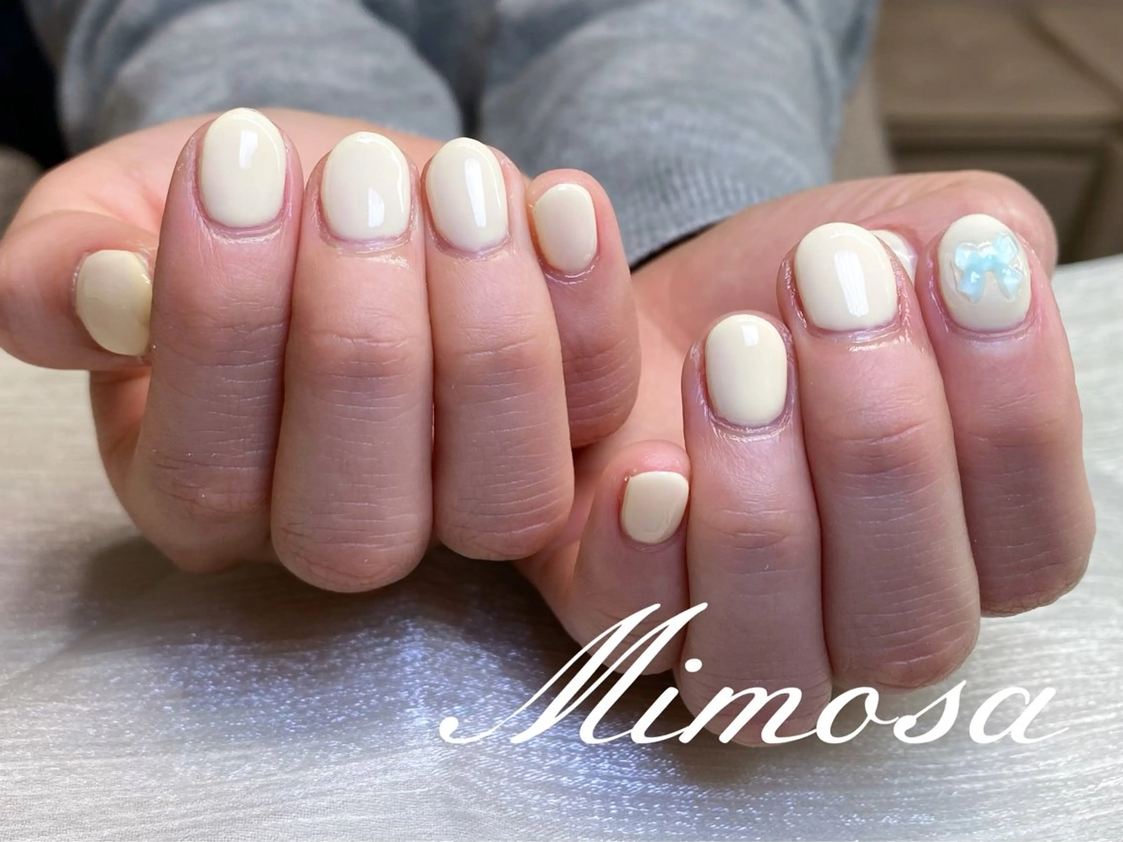 ネイル ハンドネイル 💛Mimosa💛 吉祥寺のネイルデザイン
