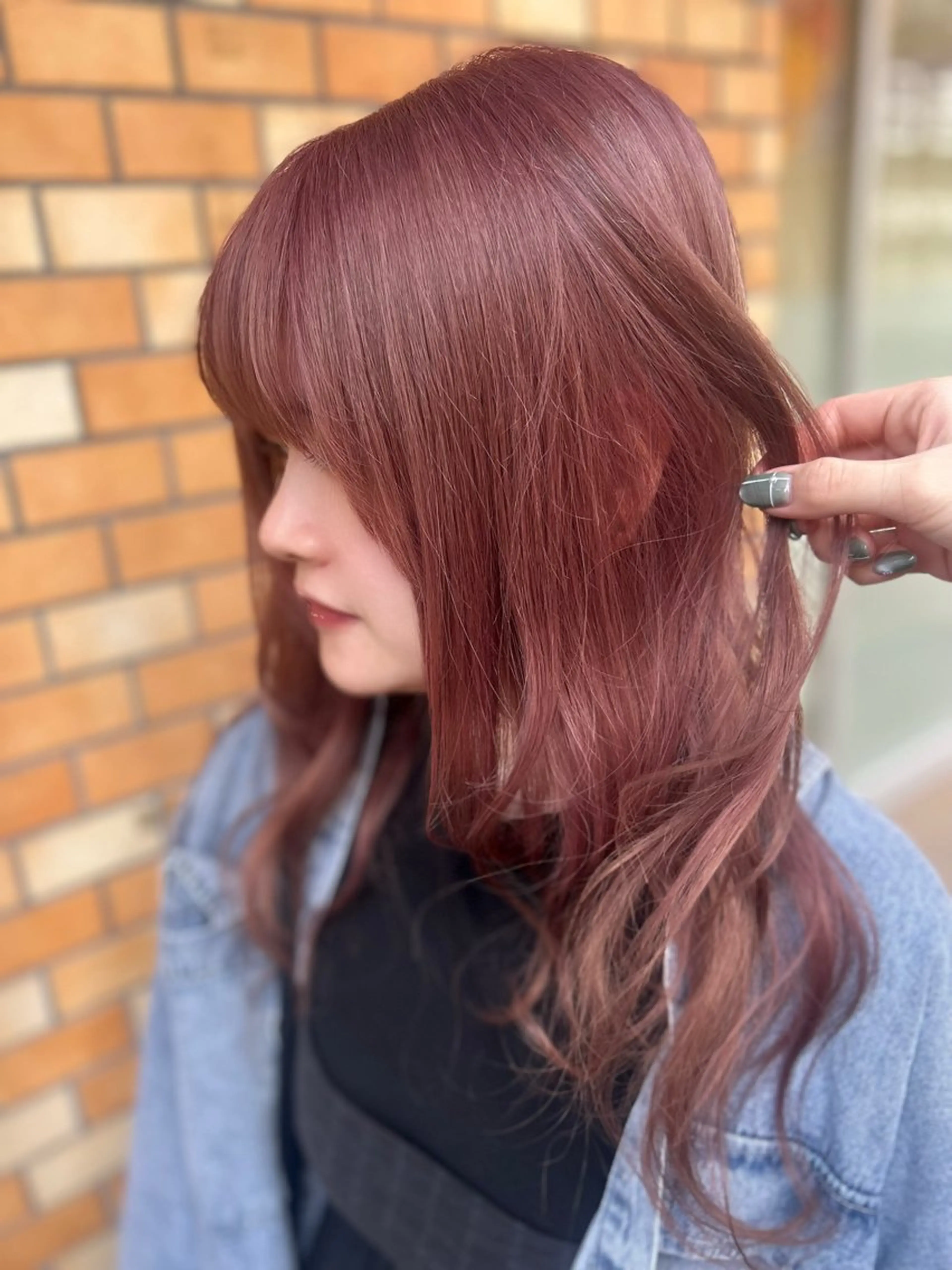 カラー ベージュカラー ピンクカラー ピンクベージュ 🎀natsuki /モテカラーのヘアスタイル