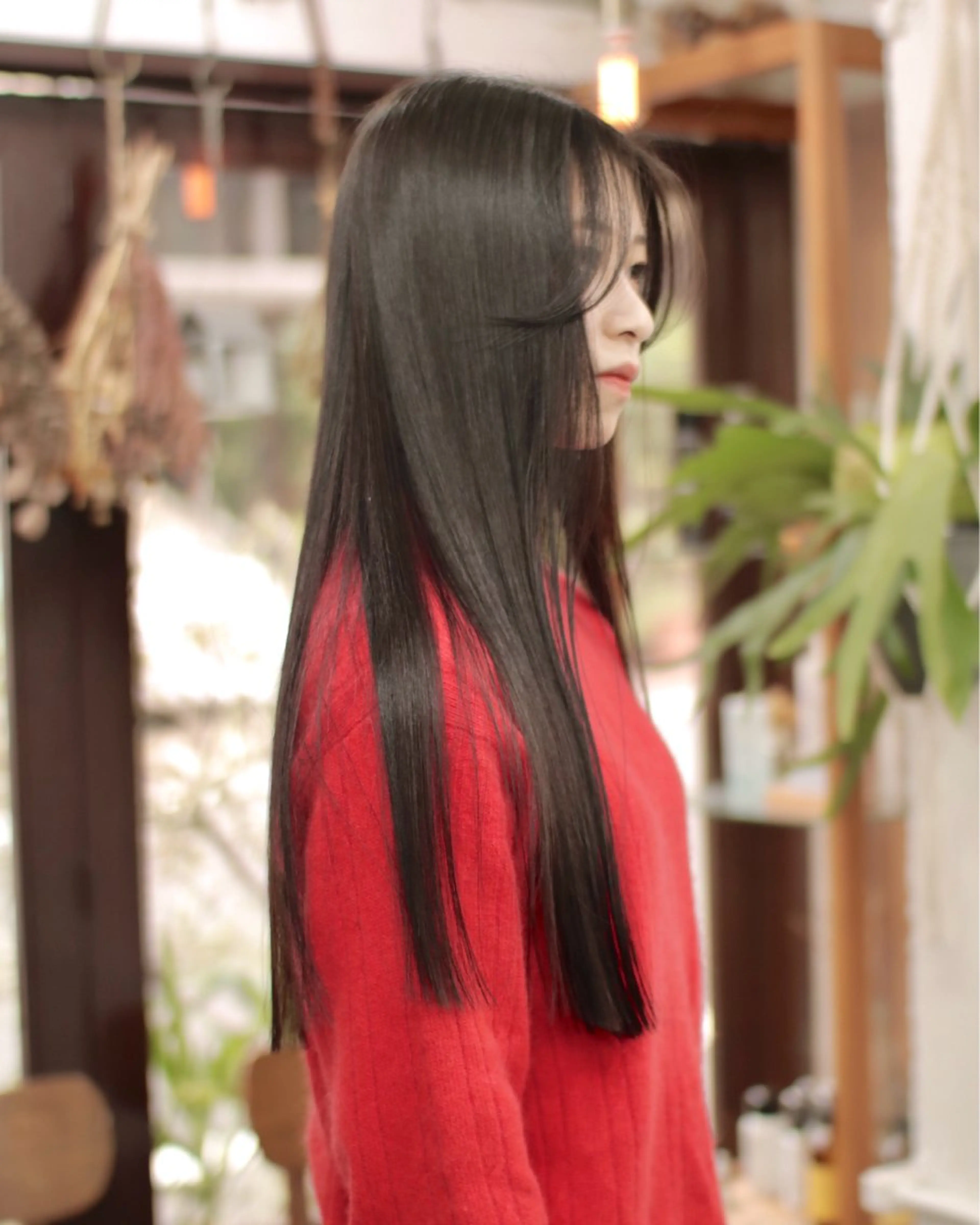 ロング カラー トリートメント 木村陸弥 似合わせ 透明感カラー🌿のヘアスタイル