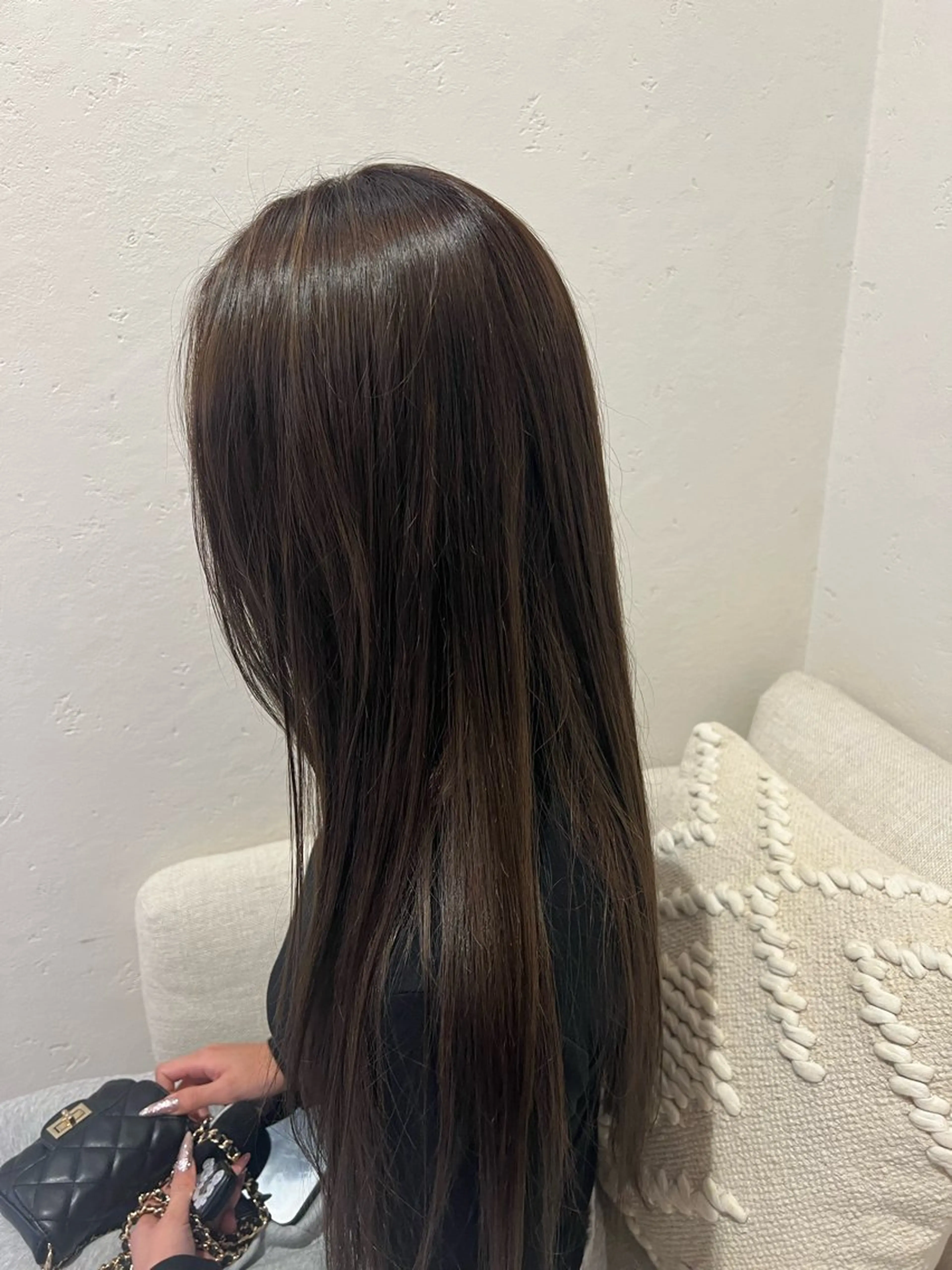 カラー ヘアカラー 吉田 咲樹のヘアスタイル