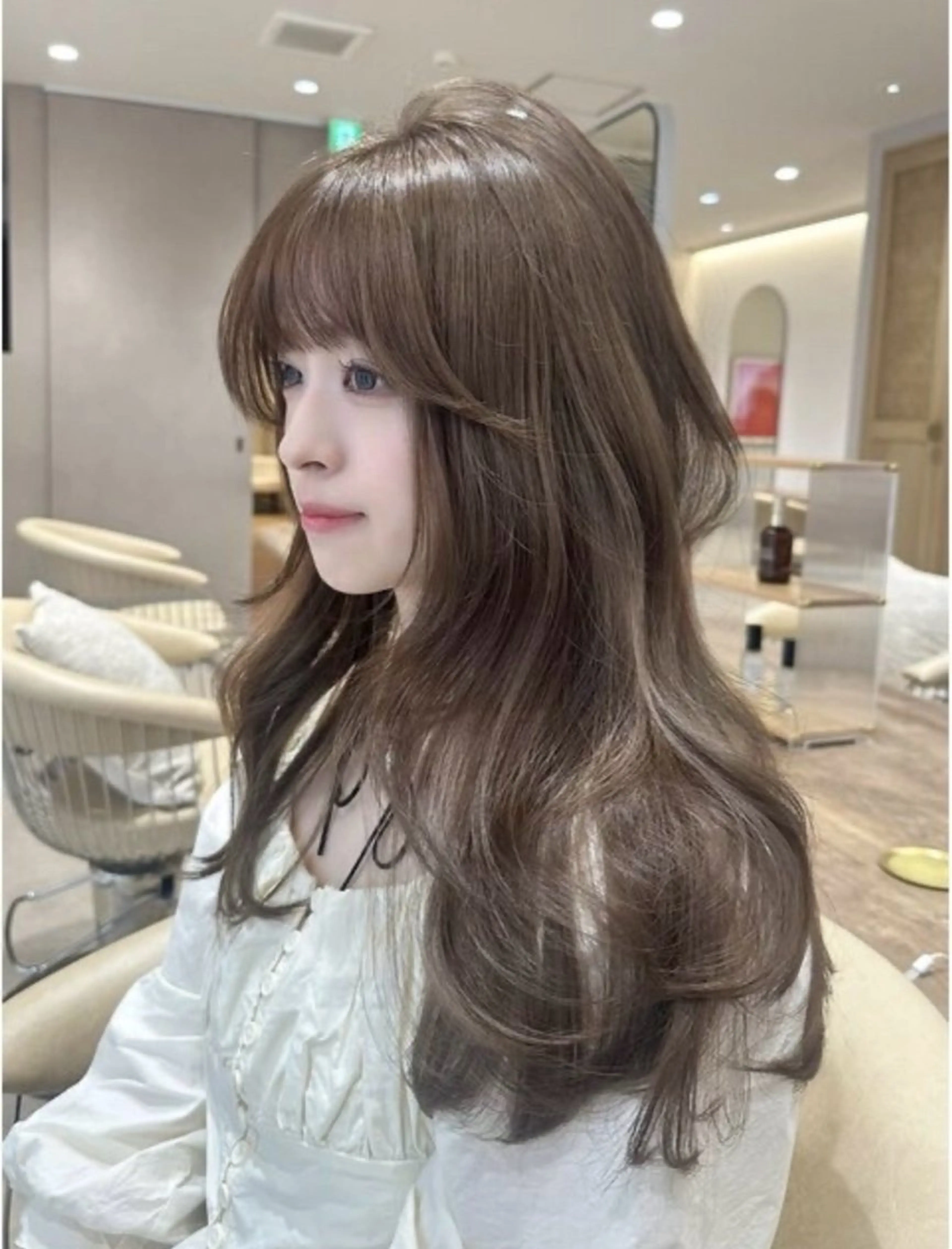 カラー 🍒HARUKA🍒 髪質改善/艶髪/韓国のヘアスタイル