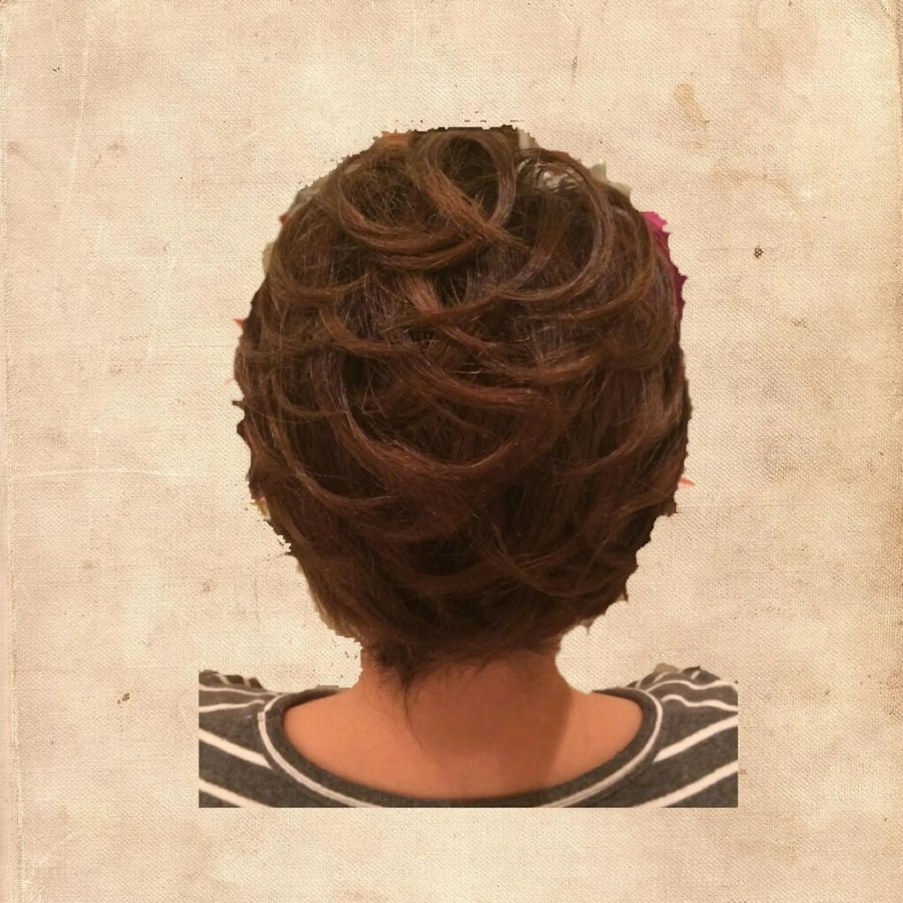 ショート ヘアアレンジ Hair set RUUNAのヘアスタイル