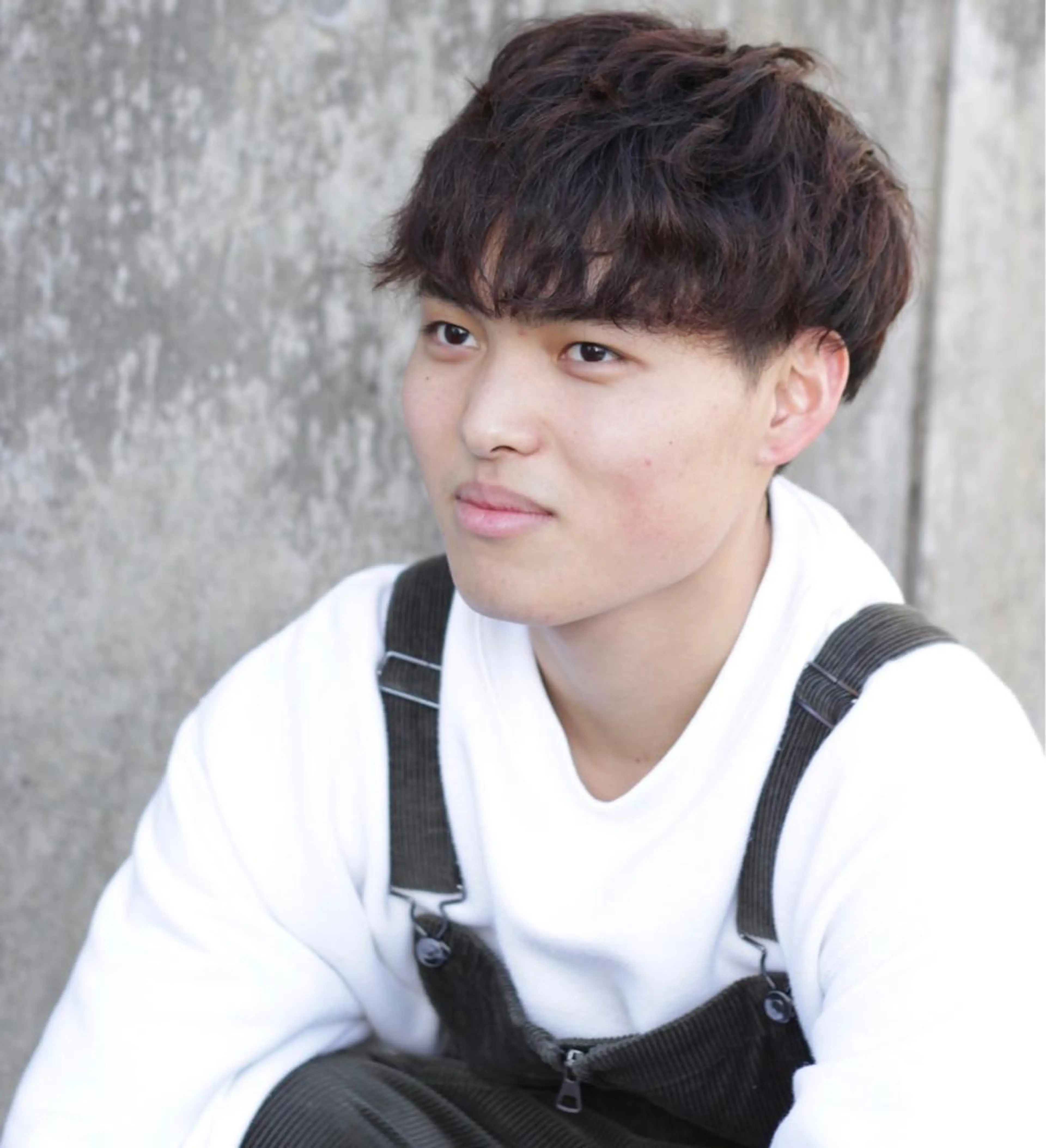 ショート カラー パーマ 山本 尚輝のヘアスタイル