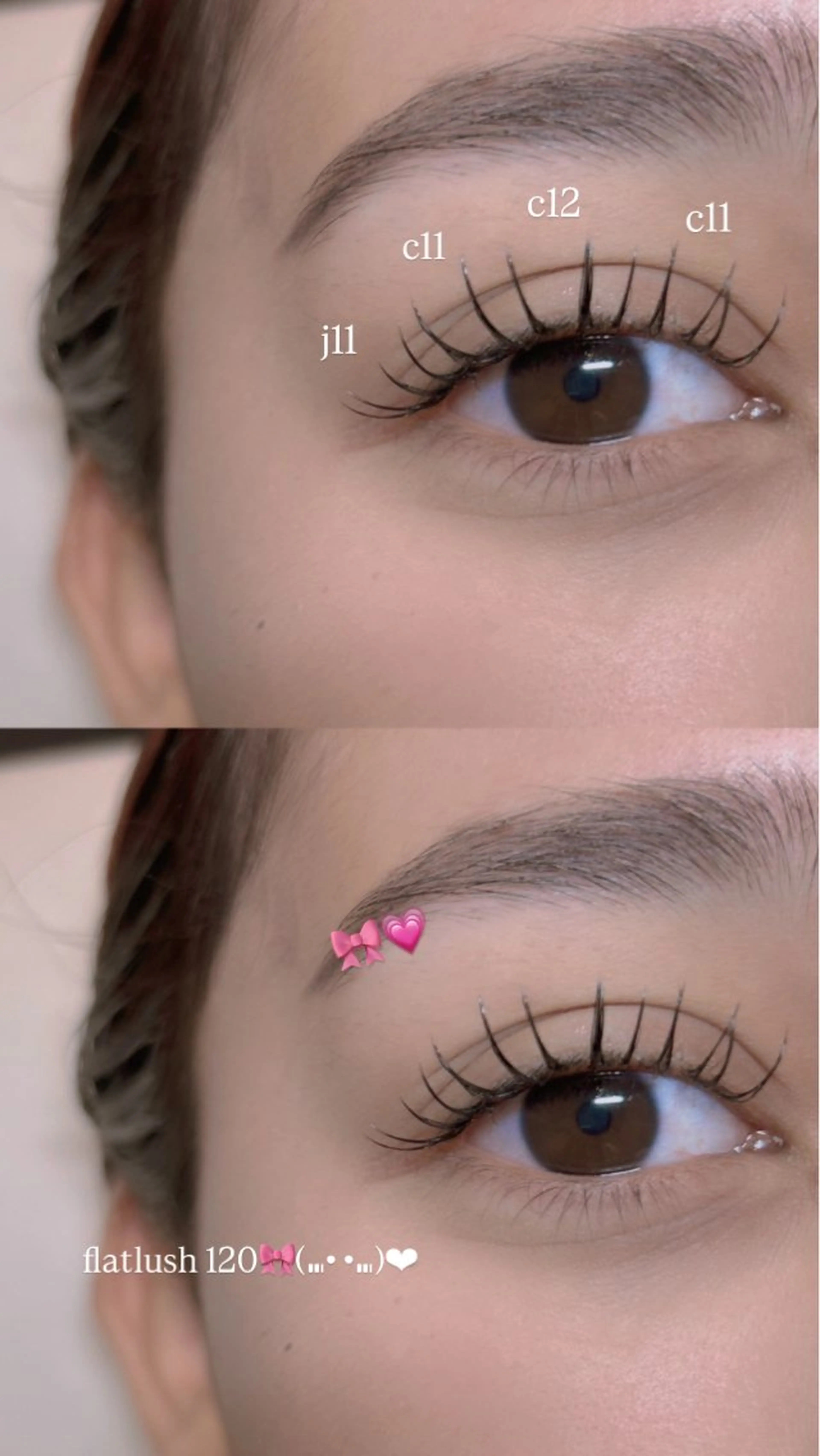 マツエク・マツパ マツエク mako. angelicaのマツエク・マツパデザイン