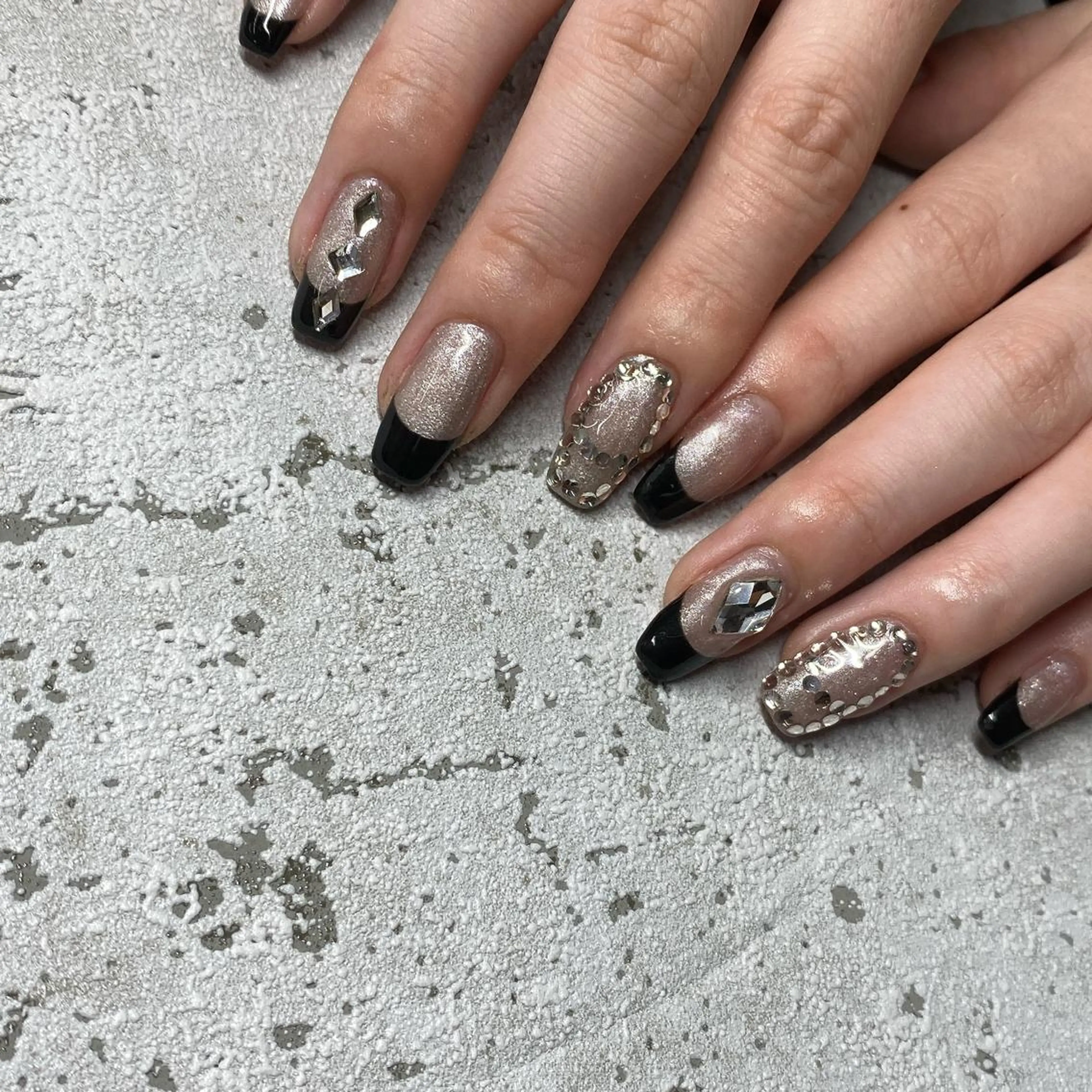 ネイル JERRIE 　 韓国ネイル/自爪育成所属・✴︎JERRIE✴︎ フィルイン対応店のネイルデザイン