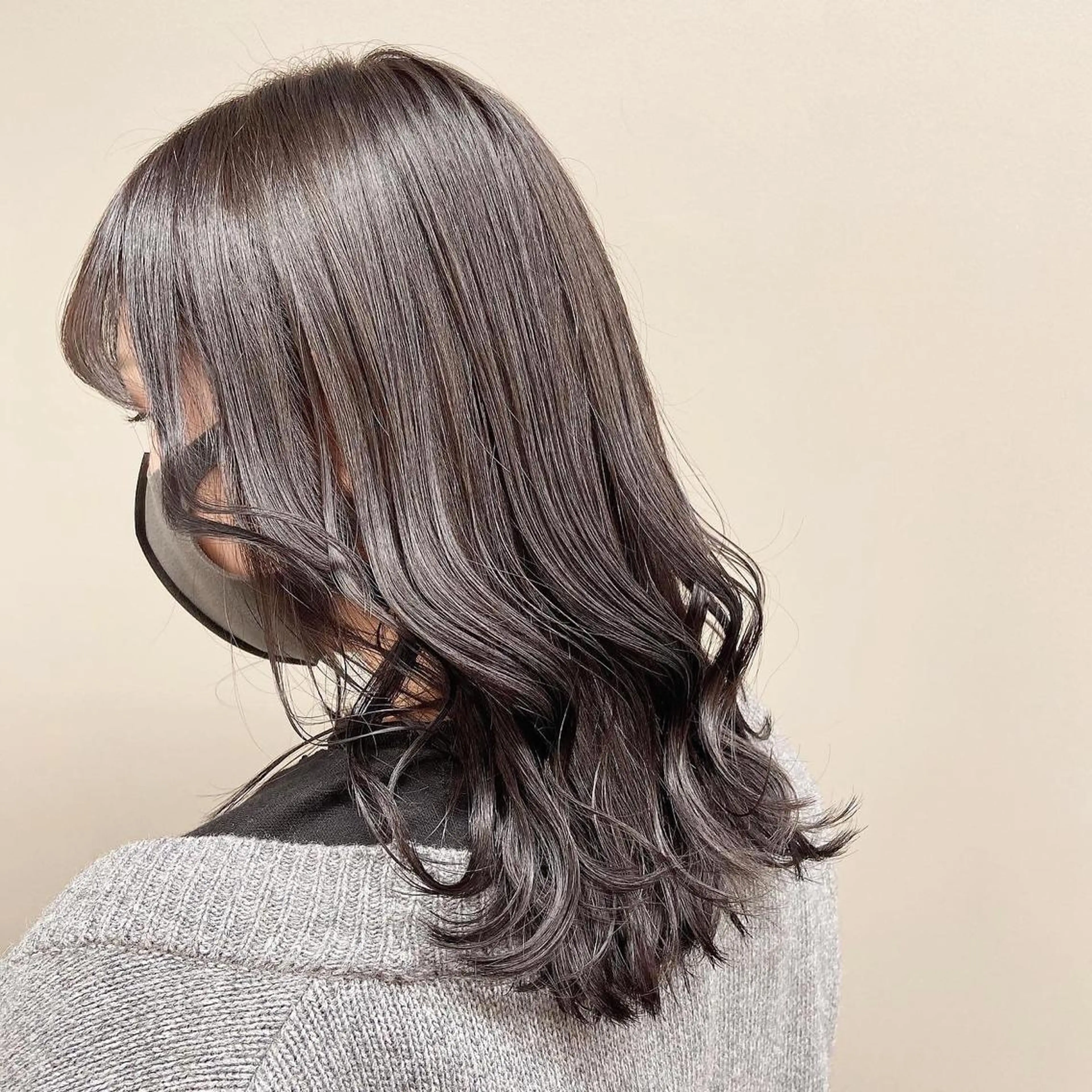 ミディアム カラー ヘアアレンジ 💖うる艶カラー💖 モデル募集💖のヘアスタイル