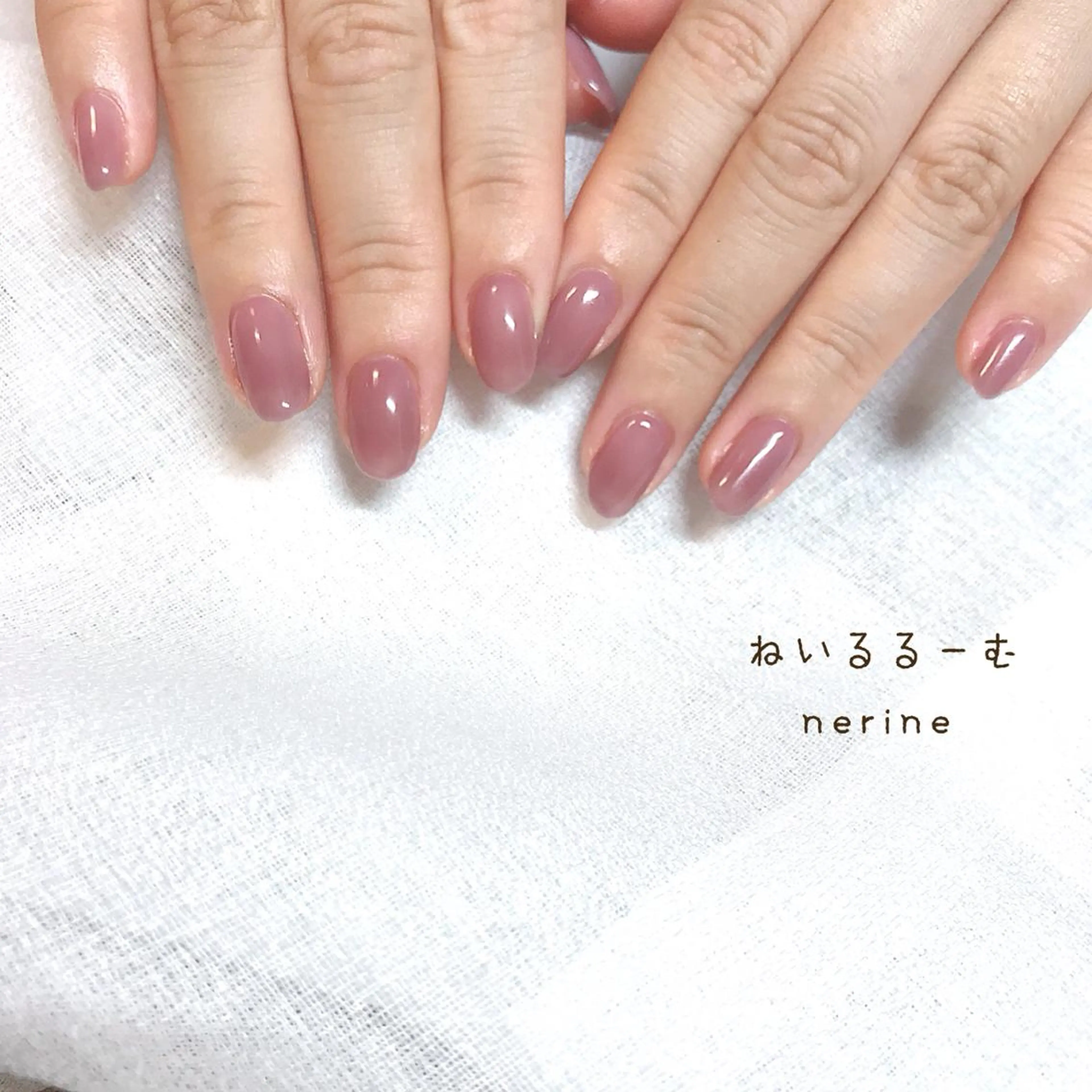 ネイル ワンカラーネイル NAILST Naomiのネイルデザイン