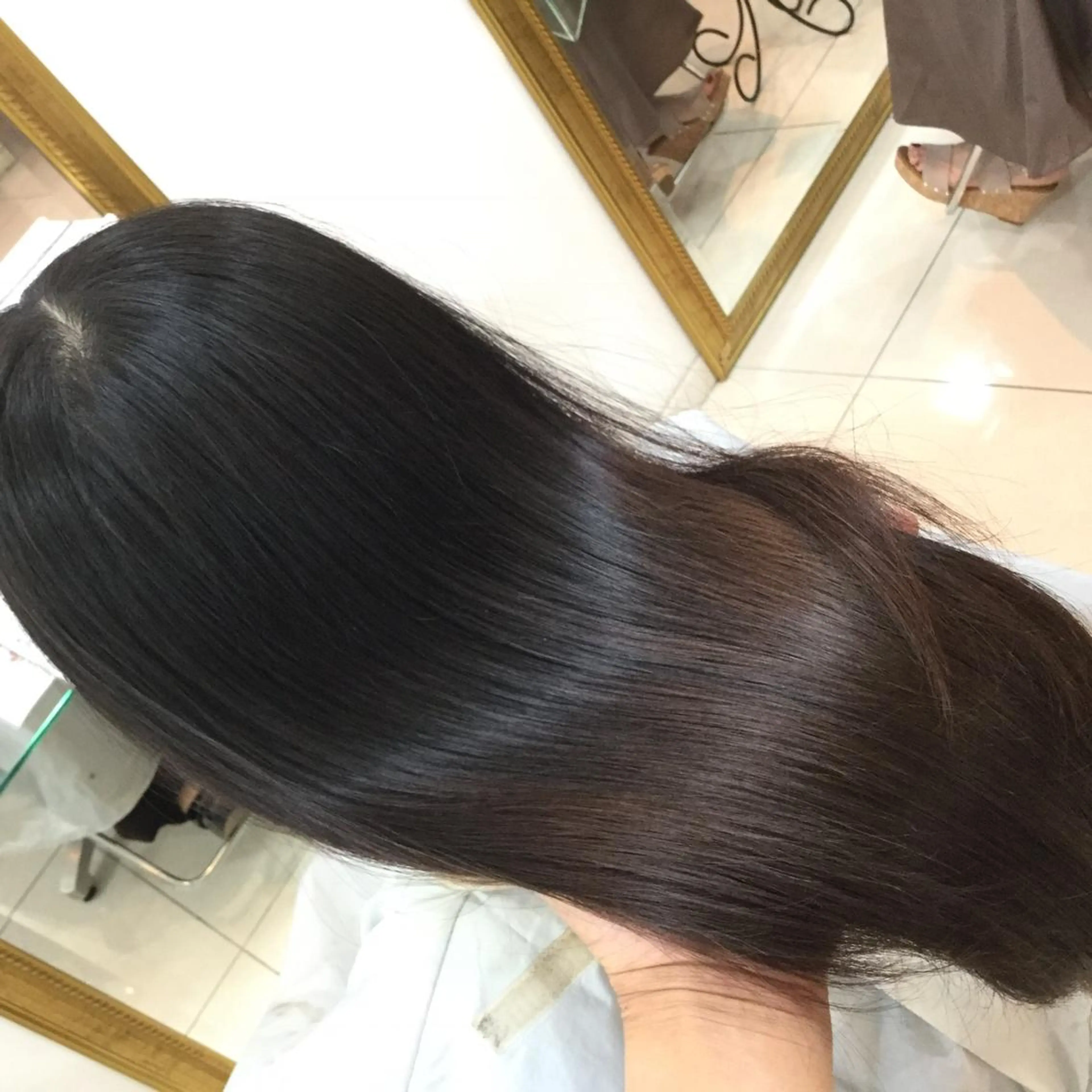 ロング カラー 縮毛矯正⭐️ TAKAHIROのヘアスタイル