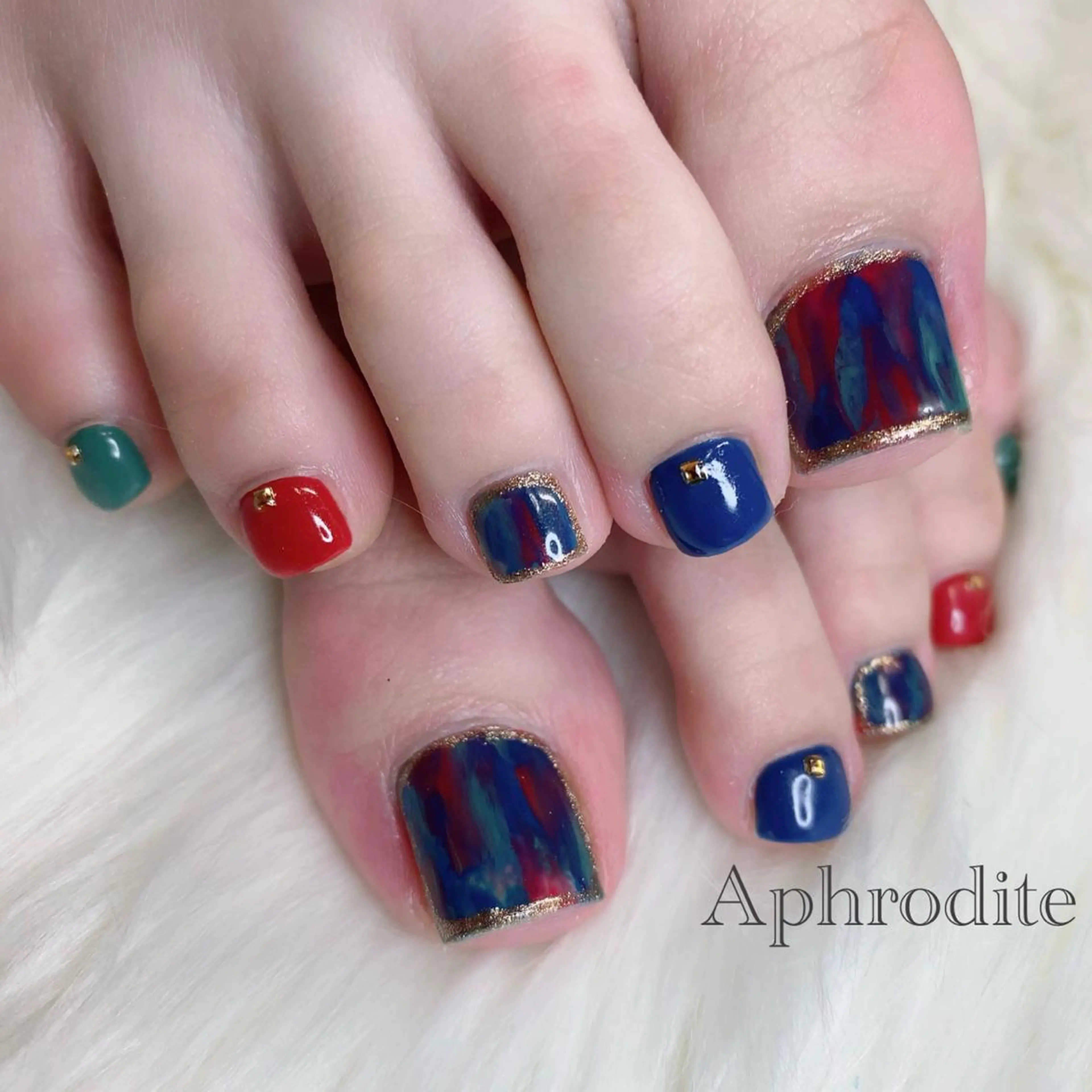 ネイル Aphrodite パラジェル認定サロンのネイルデザイン
