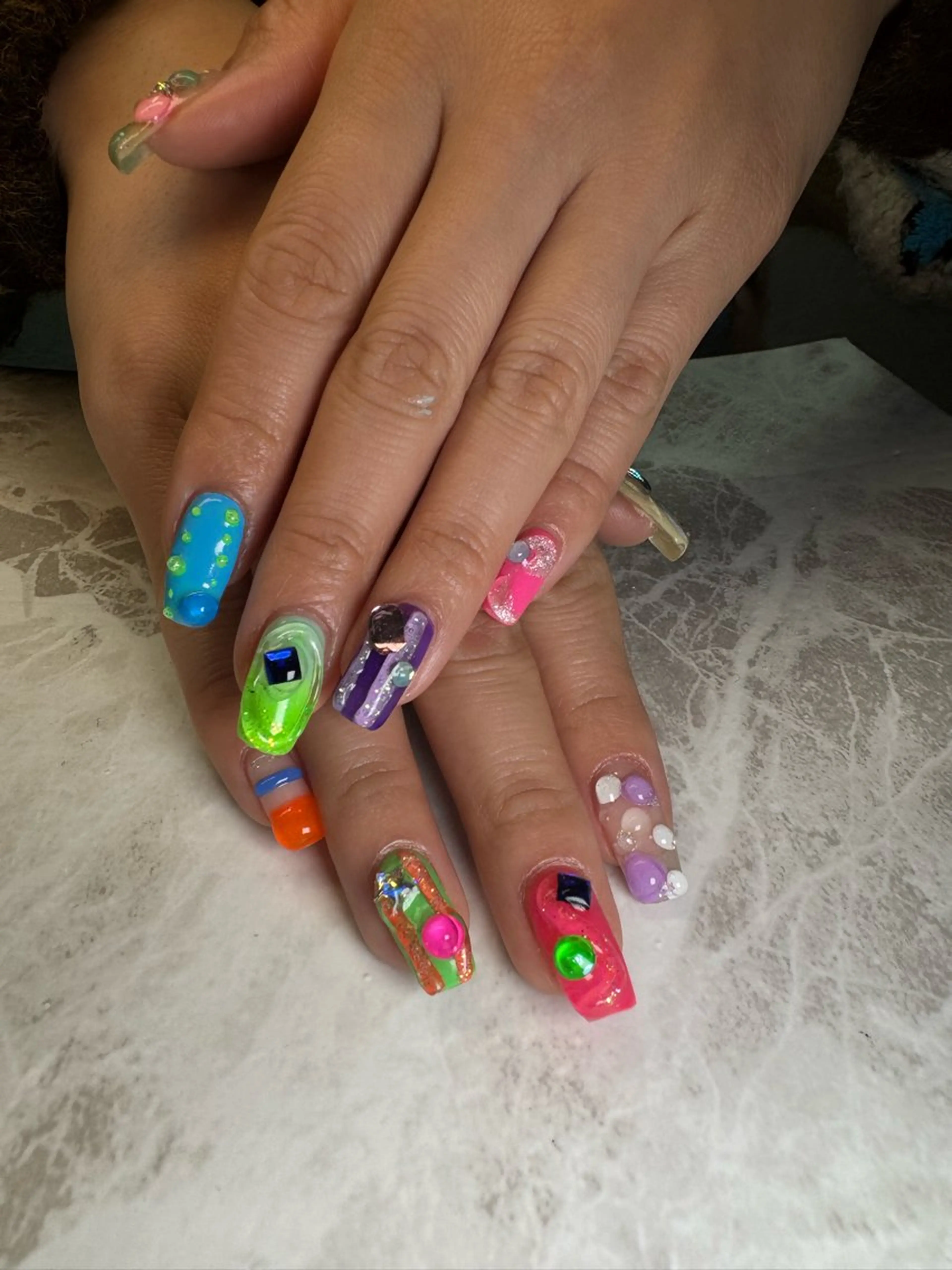 ネイル ハンドネイル YOUTH nails waxing所属・YOUTH natsumiのネイルデザイン