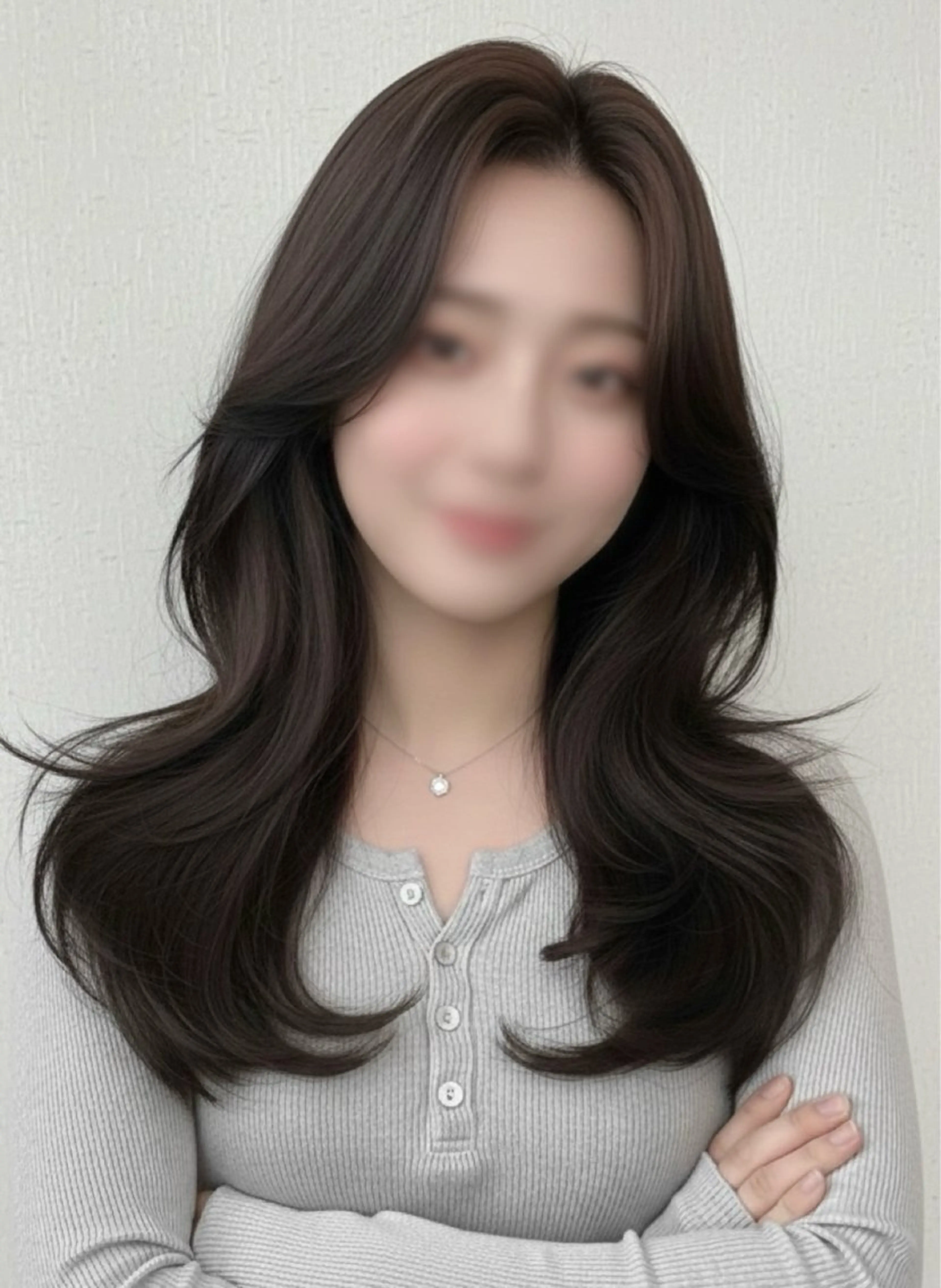 高発色カラー＋カット＋global Milbonトリートメントの写真