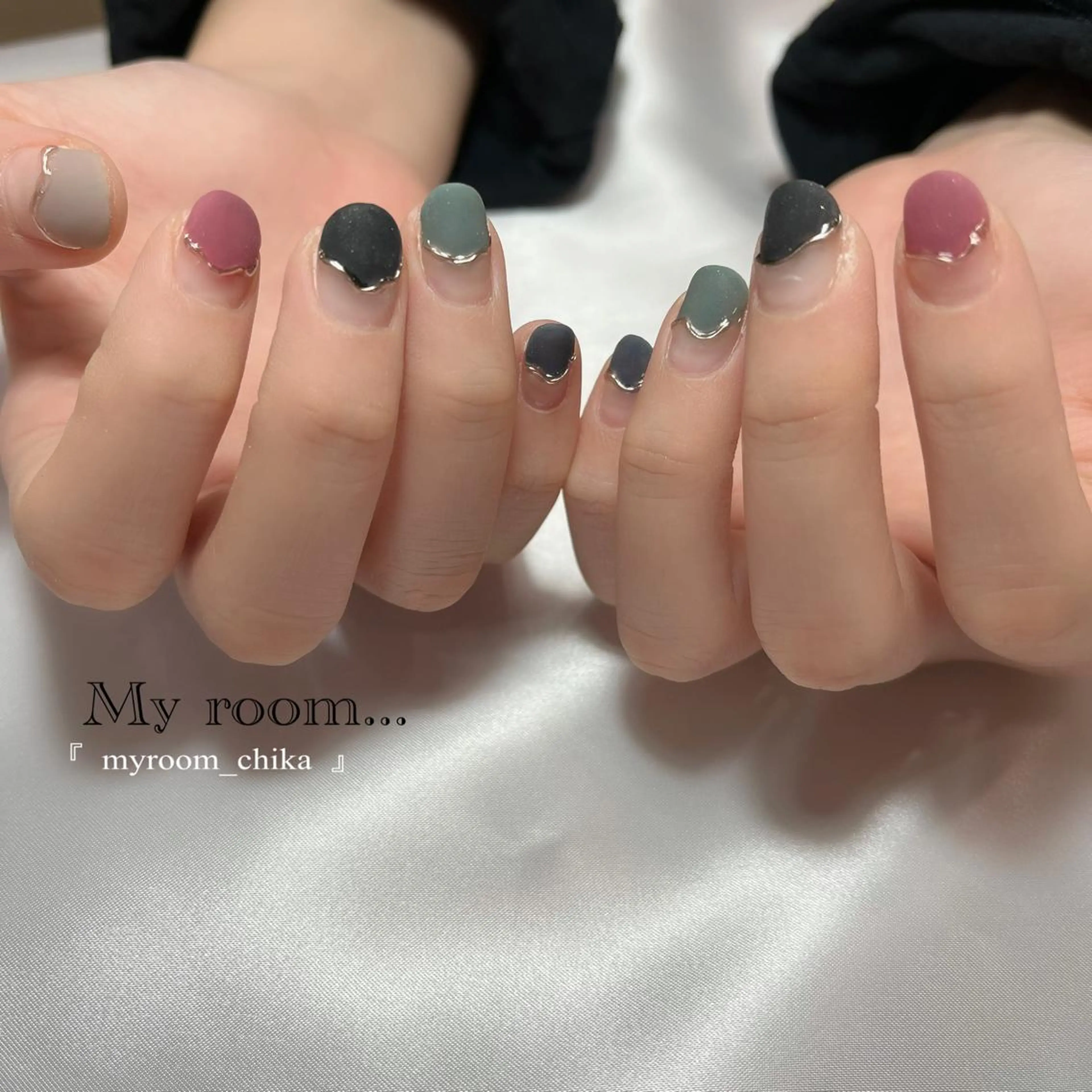 ネイル マットネイル Amua.facial salon所属・Amua.ハーブ 新宿御苑駅前のエステ・リラクイメージ