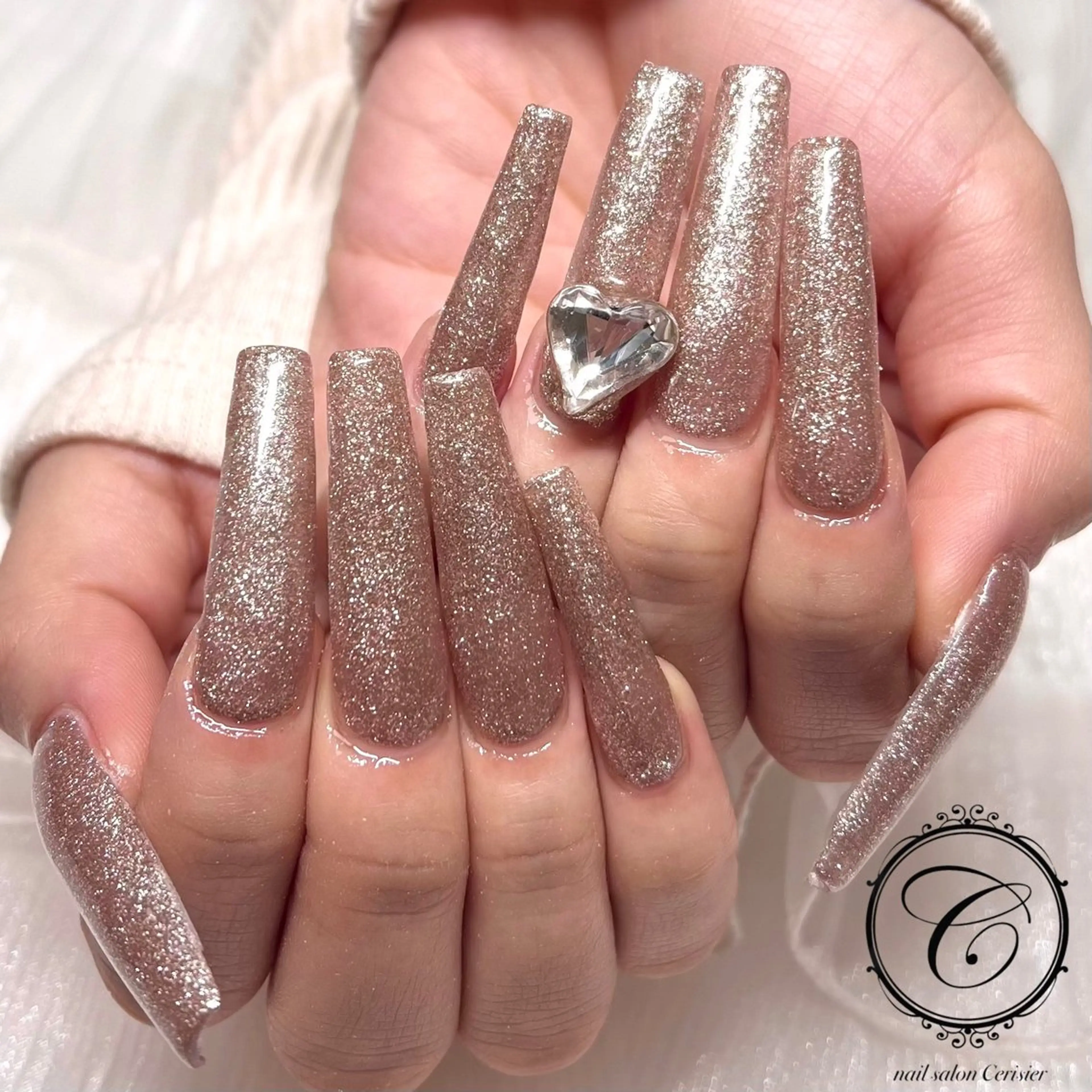 【スカルプ】ワンカラーの写真