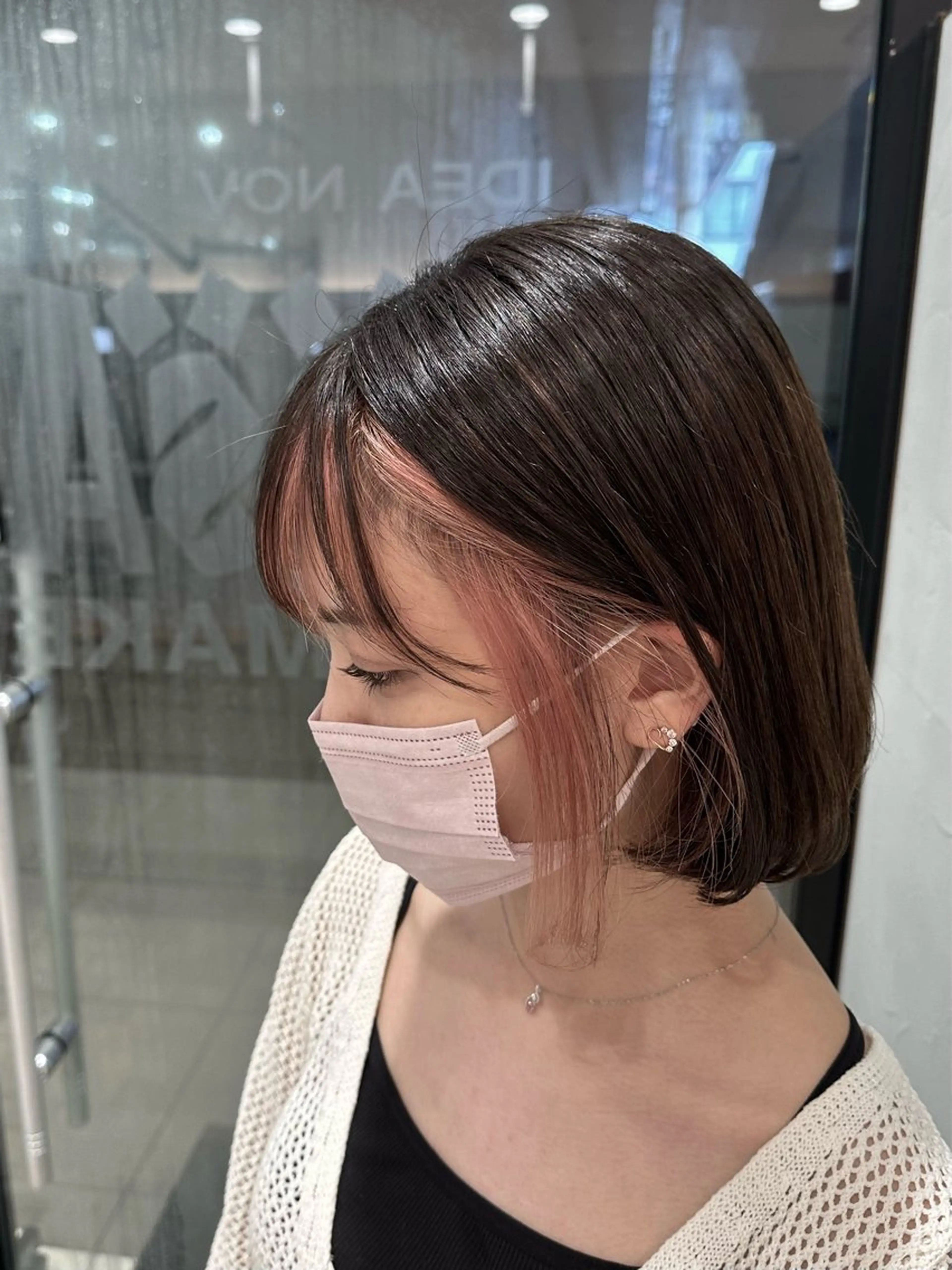 カラー Moka モデル募集のヘアスタイル