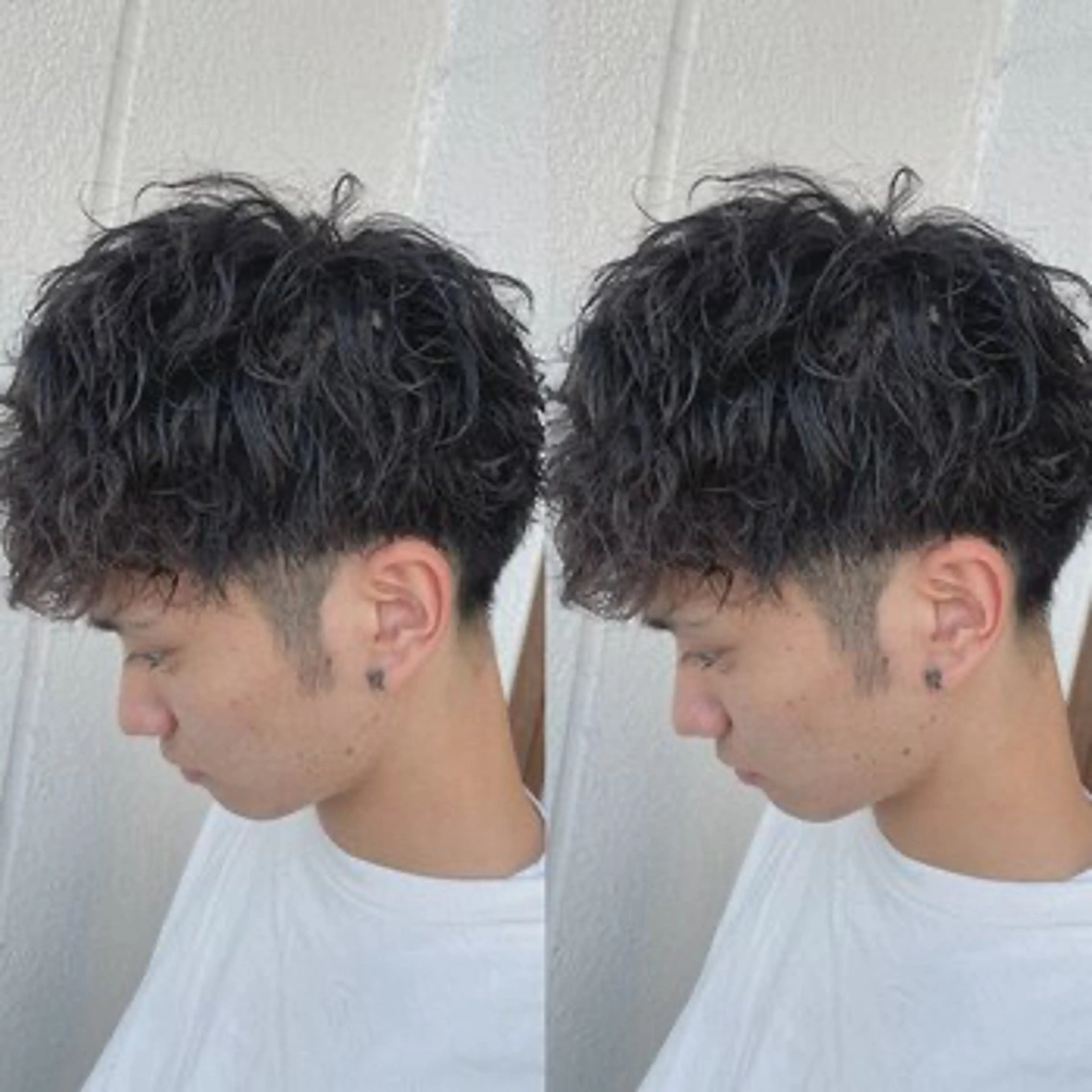 パーマ メンズ エヌプランツイズミフチュウ所属・エヌプランツ 和泉府中のヘアスタイル