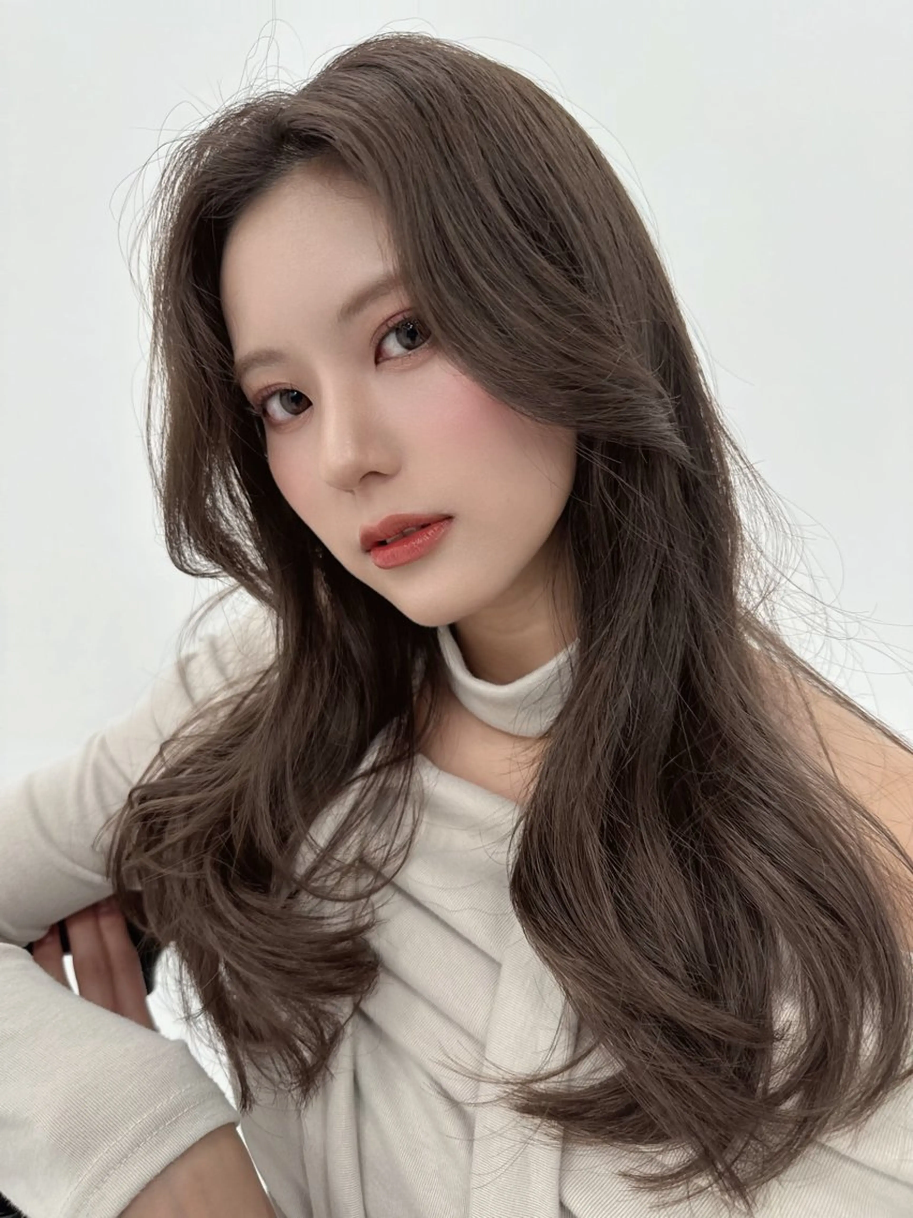 【🎀韓国小顔レイヤー🎀】レイヤーカット➕Aujuaセレクトトリートメント4STEP🩷※シャンプー＋550円の写真