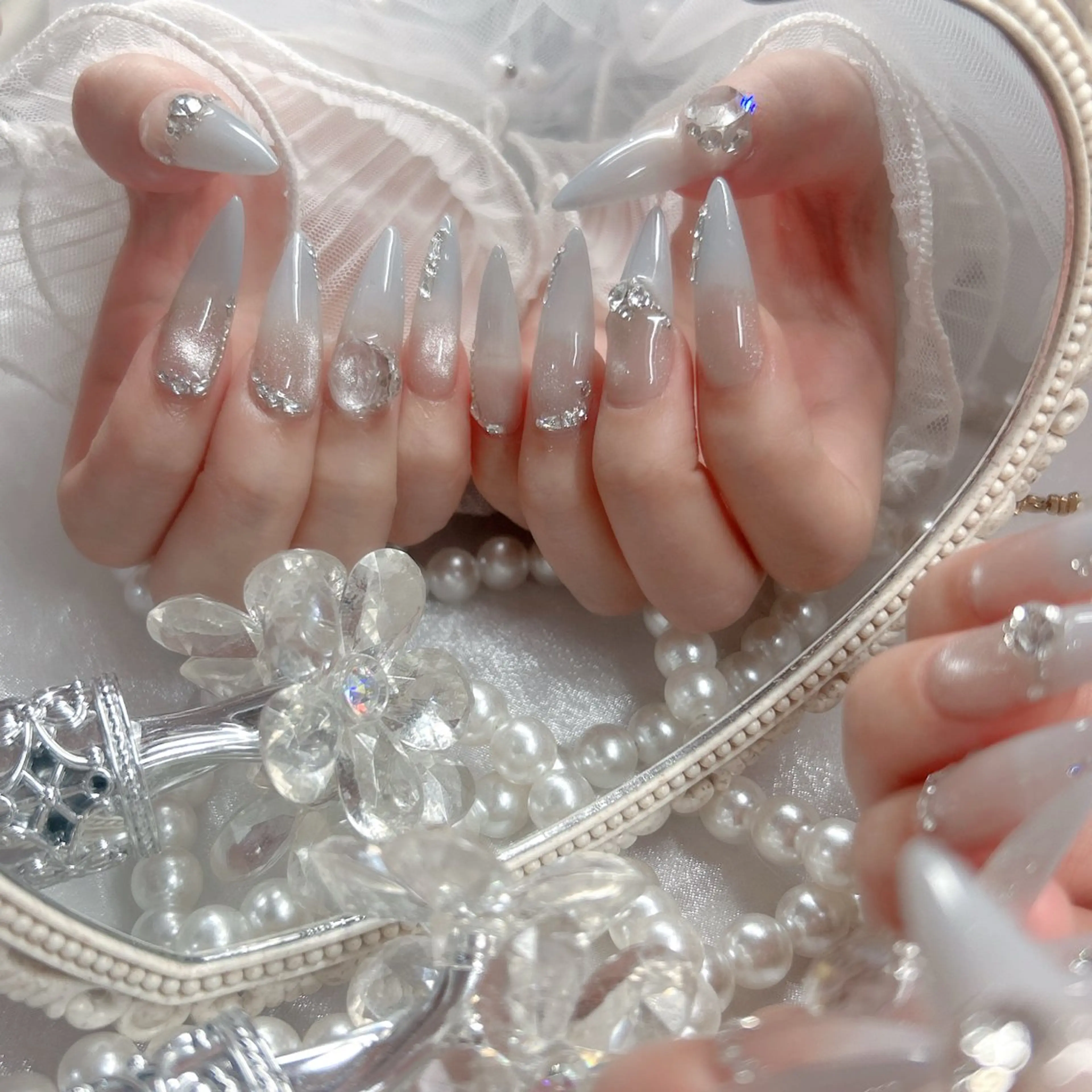 ネイル ハンドネイル ハンドケア Yudia 🫧Kyokaのネイルデザイン